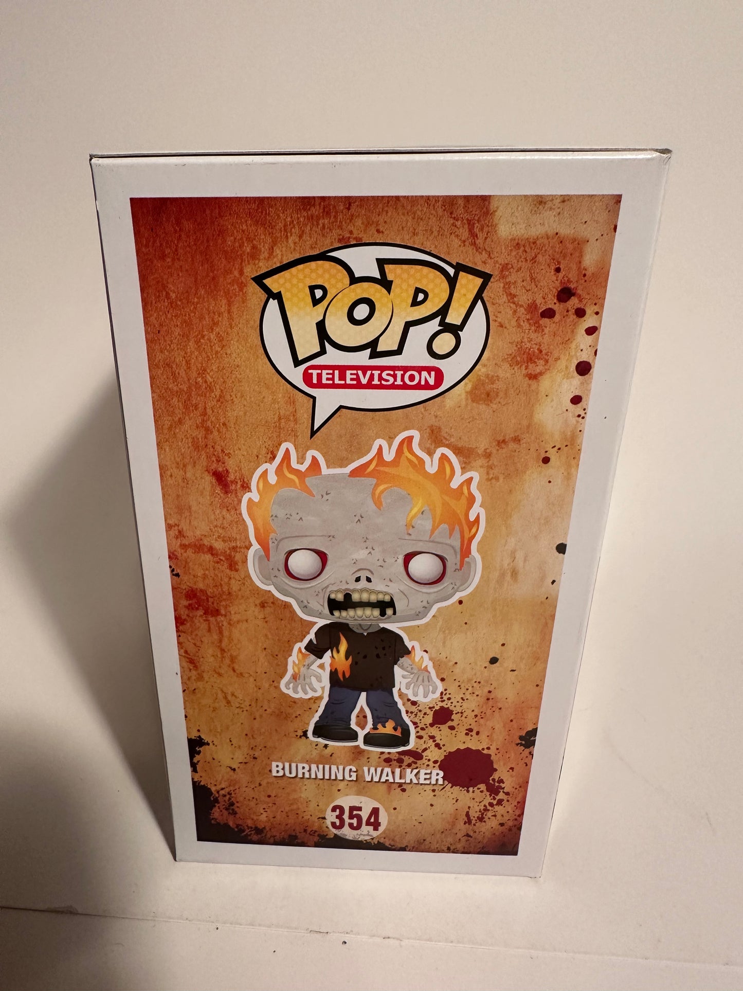 The Walking Dead - Burning Walker (2016 Summer Convention Exclusive) 354 Funko Pop!