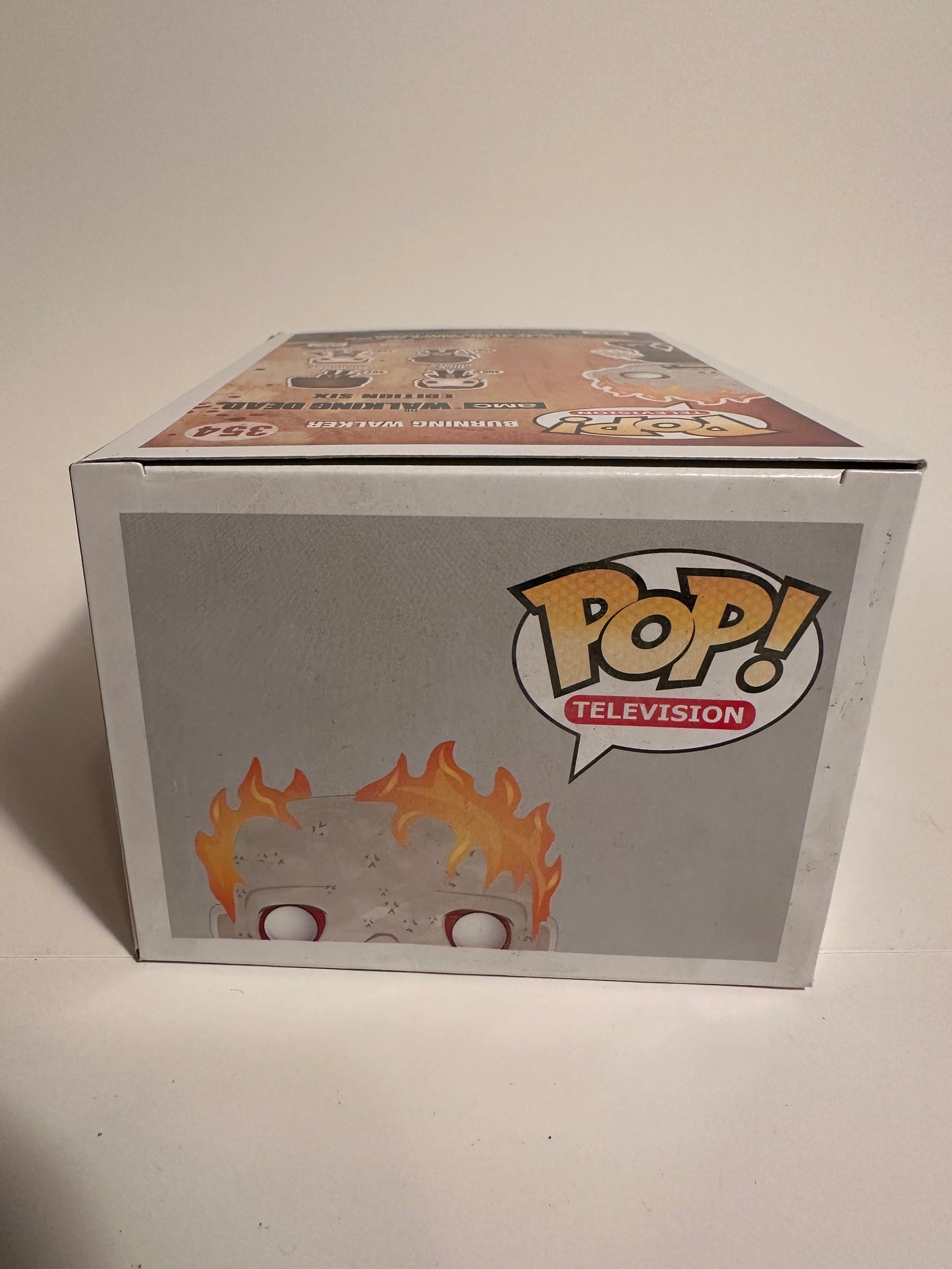 The Walking Dead - Burning Walker (2016 Summer Convention Exclusive) 354 Funko Pop!