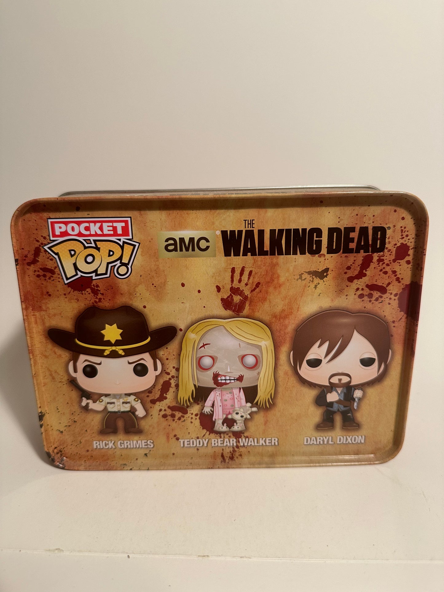 The Walking Dead - Rick Grimes, Teddy Bear Girl, Daryl Dixon Funko Pocket Pop!