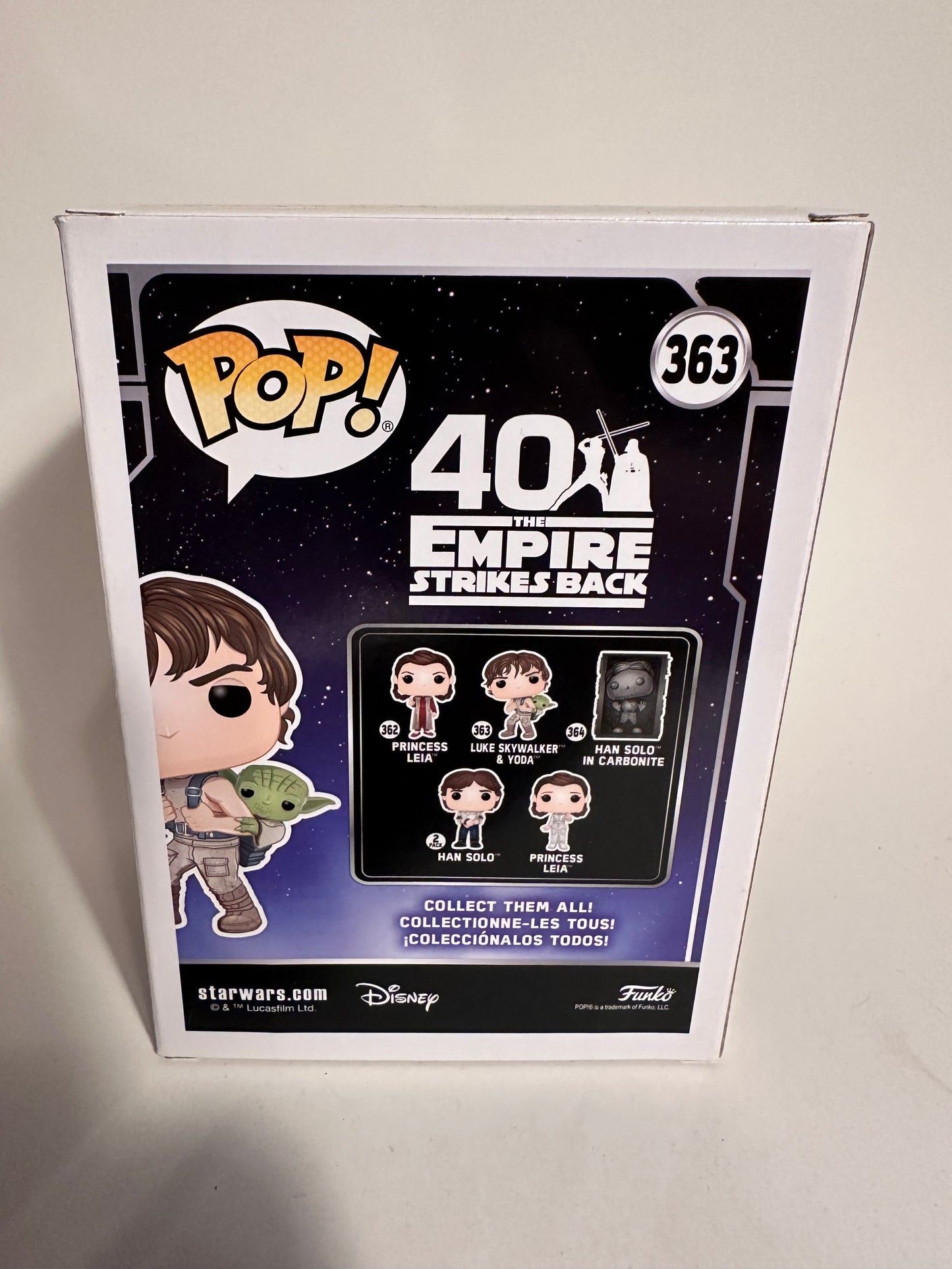 Star Wars - Luke & Yoda 363 Funko Pop!