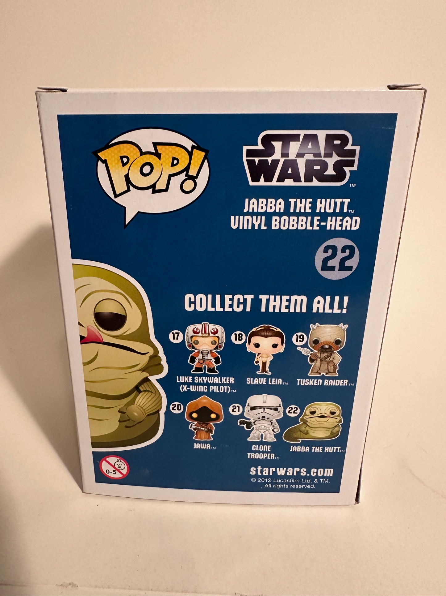 Star Wars - Jabba the Hutt 22 Funko Pop!