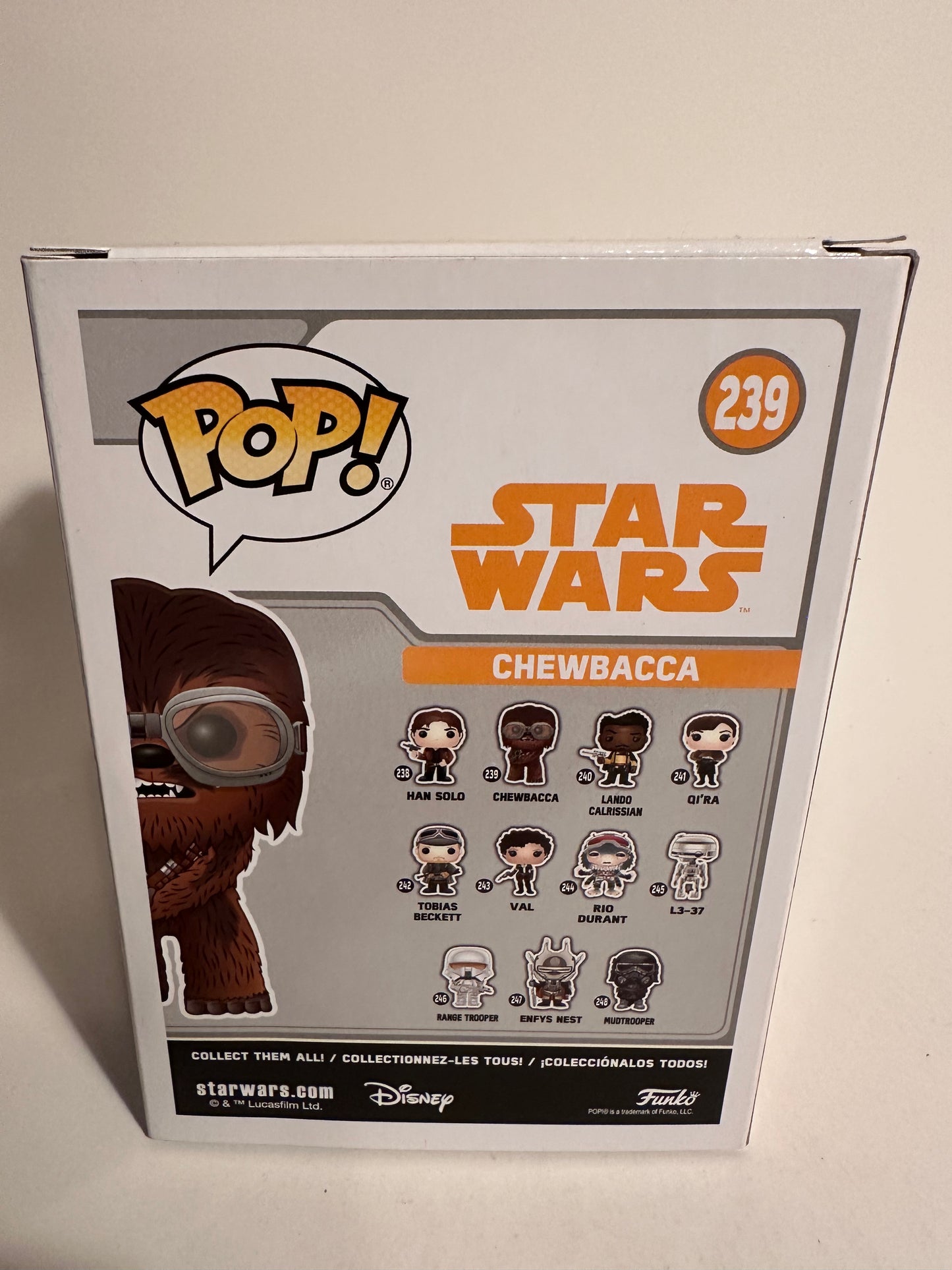 Star Wars - Chewbacca FLOCKED (Box Lunch Exclusive) 239 Funko Pop!