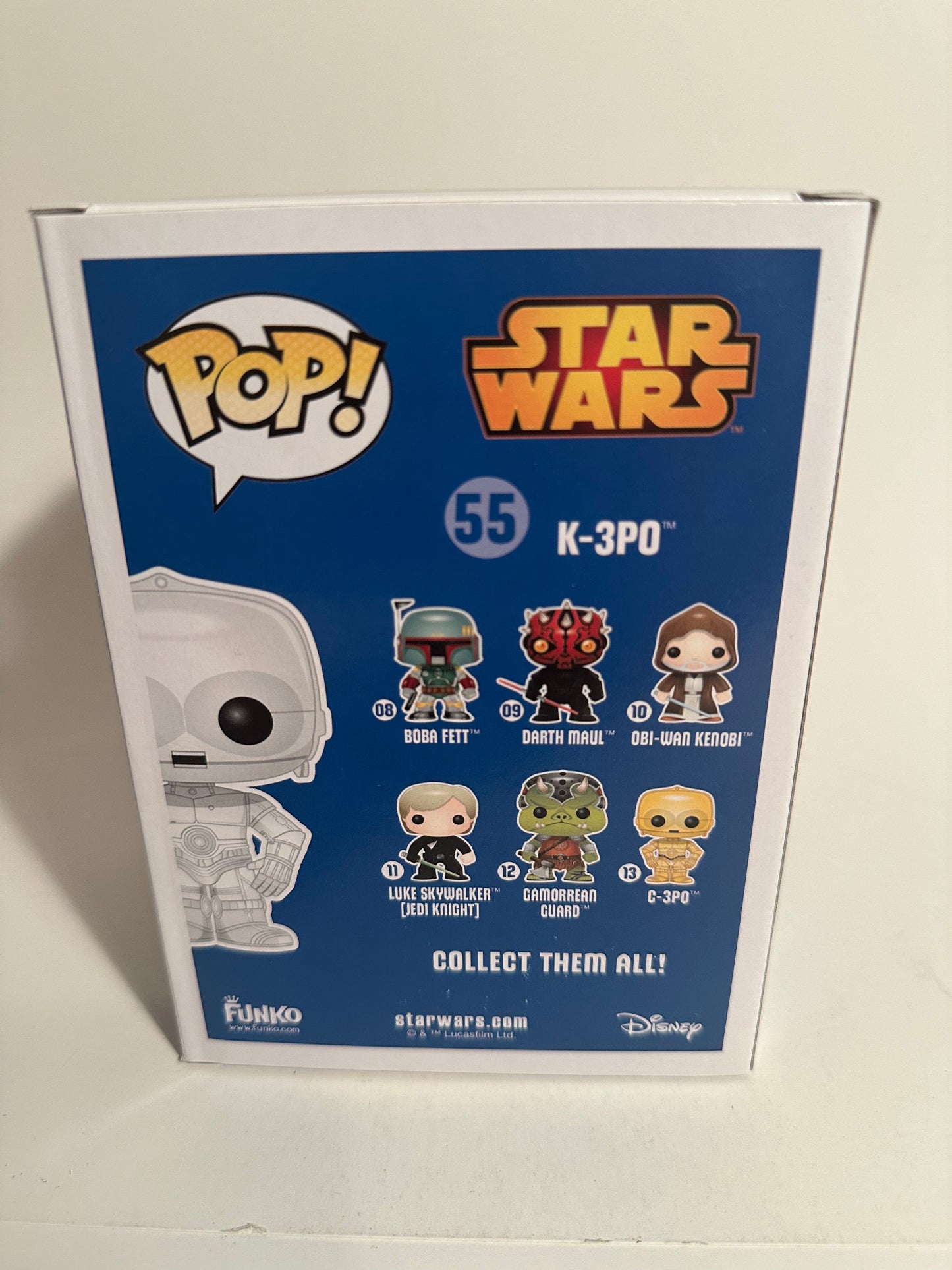 Star Wars - K-3PO (Barnes and Noble Exclusive) 55 Funko Pop!