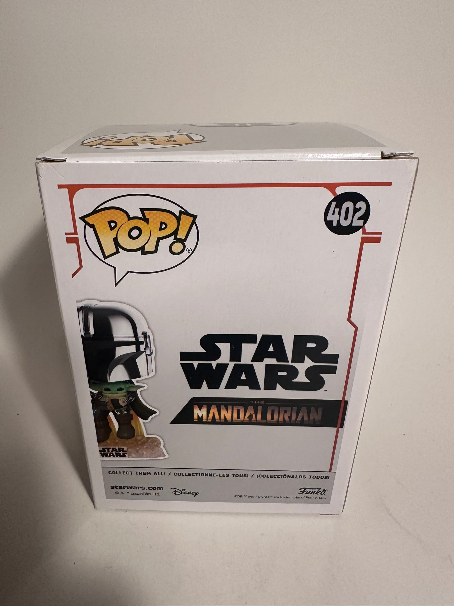 Star Wars - The Mandalorian with Grogu (Amazon Exclusive) 402 Funko Pop!