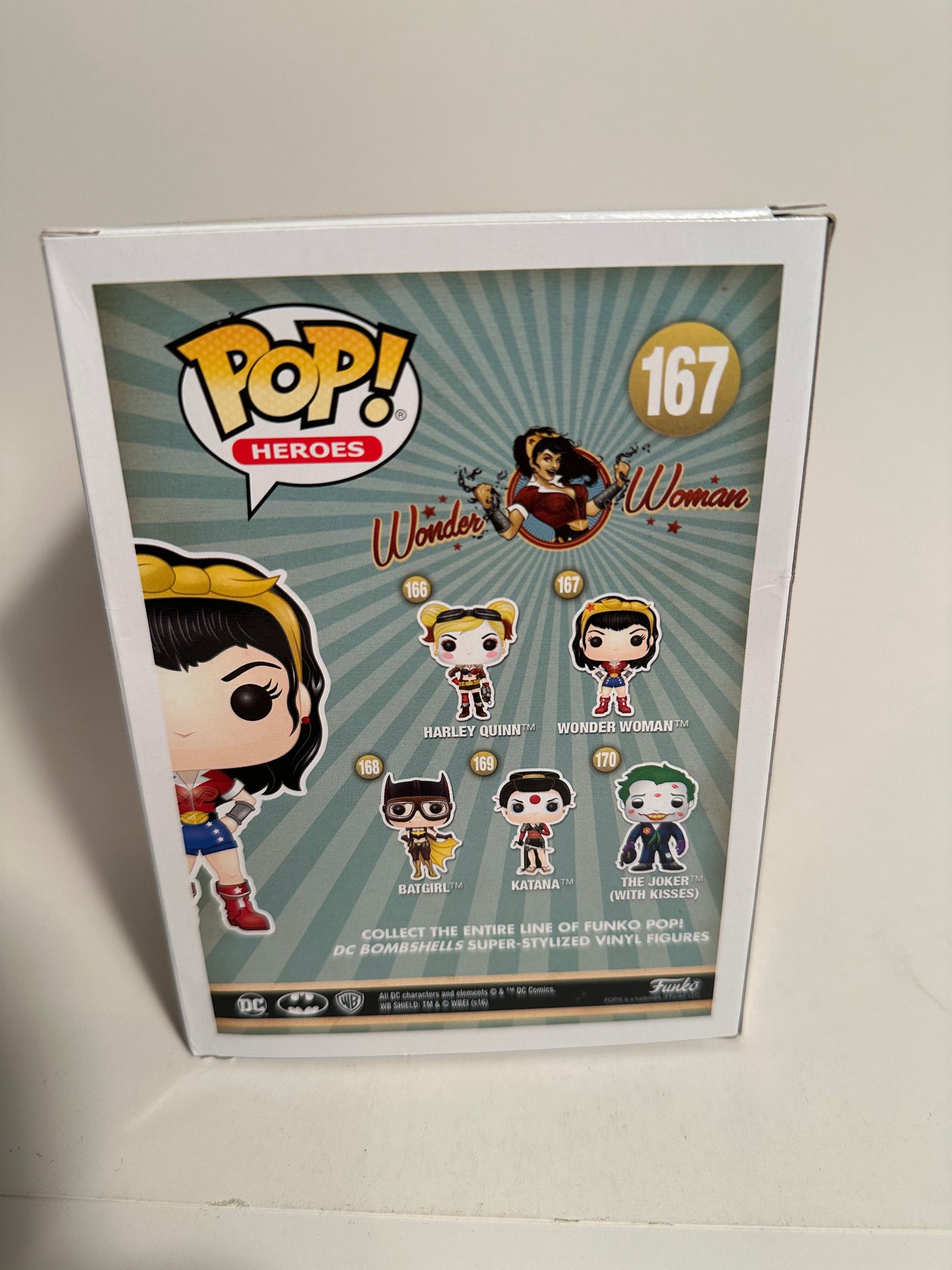 DC - Wonder Woman CHASE 167 Funko Pop!