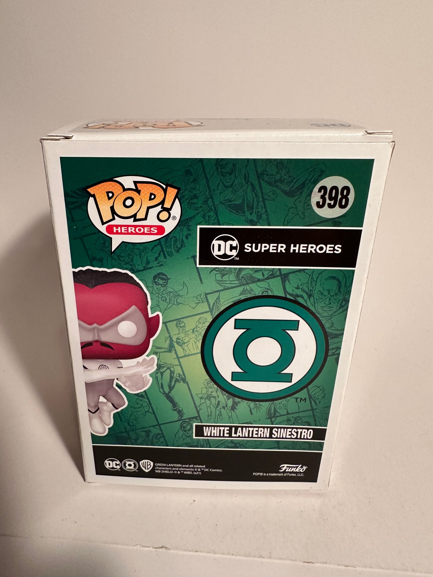 White Lantern Sinestro (2021 Summer Convention Limited Edition) 398 Funko Pop!