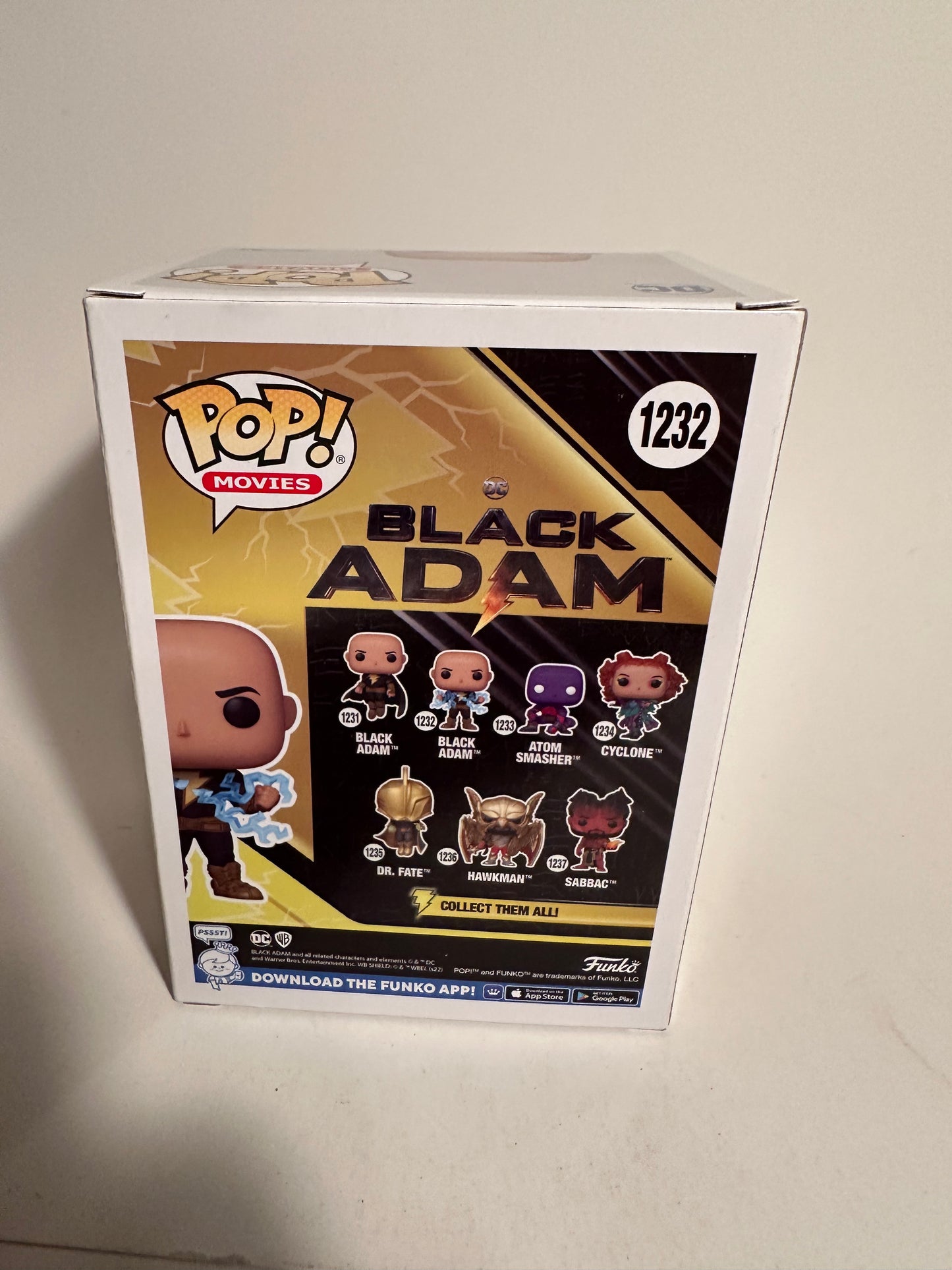 Black Adam CHASE 1232 Funko Pop!