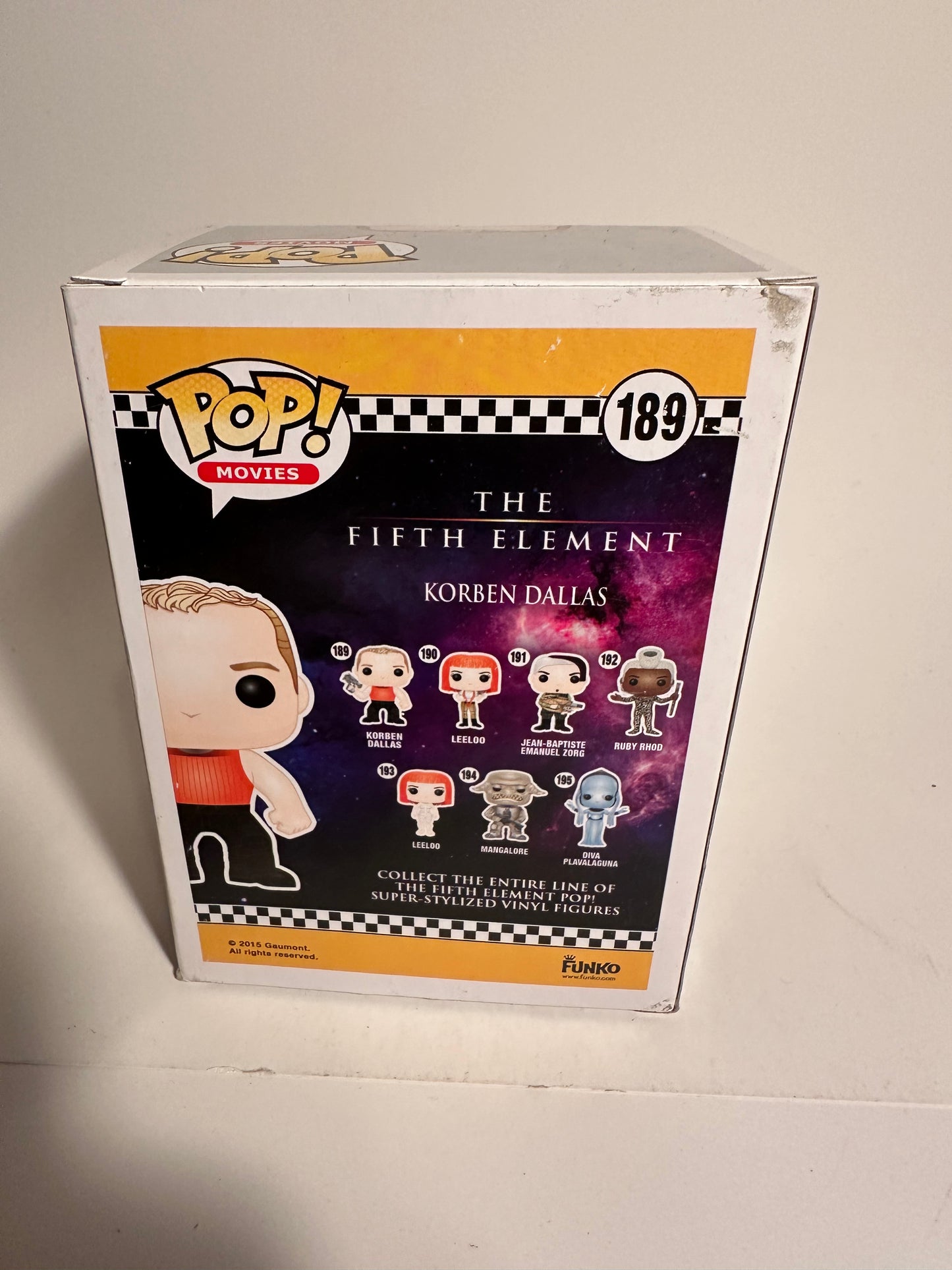 The Fifth Element - Korben Dallas 189 Funko Pop!