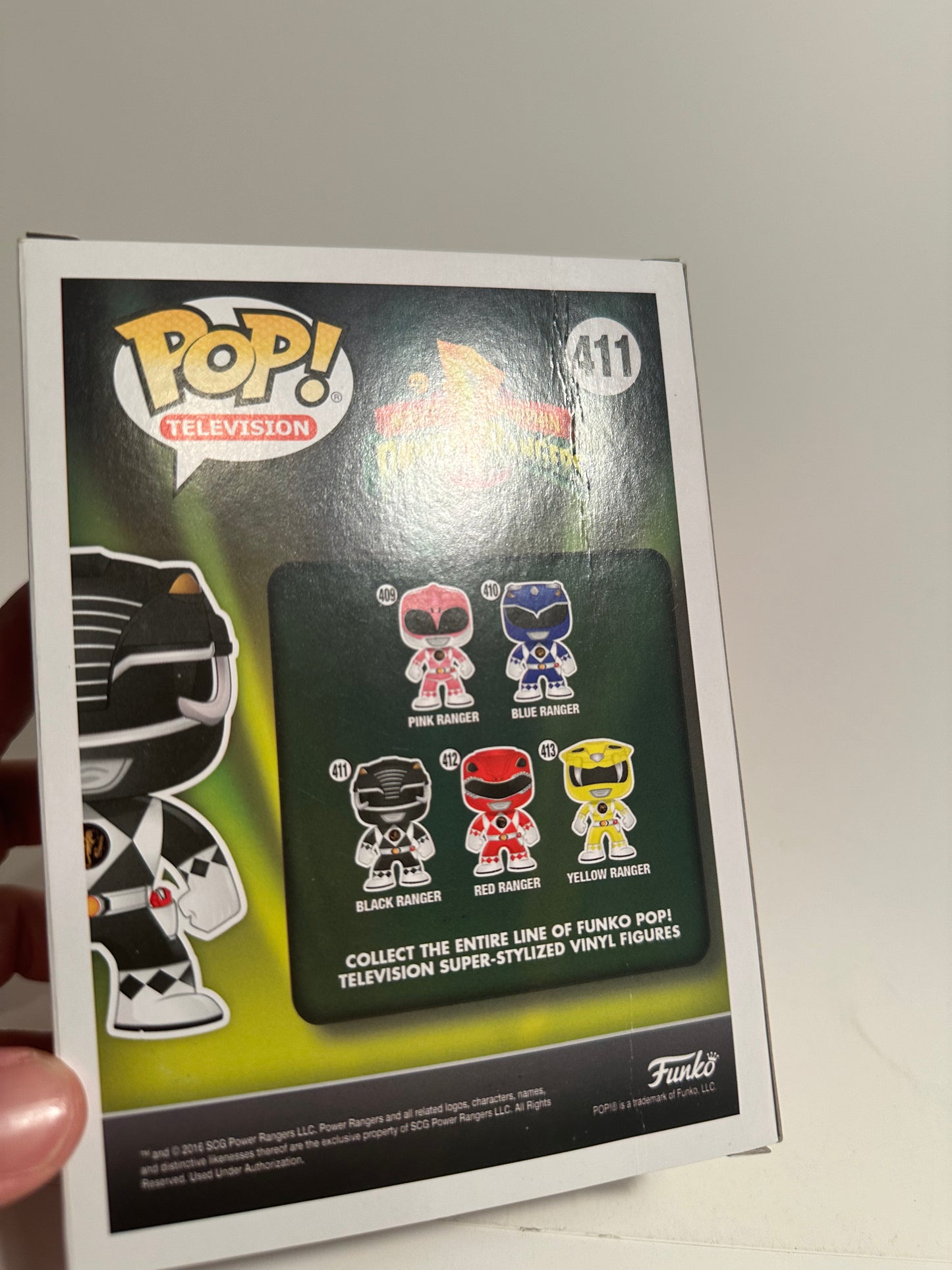 Power Rangers - Black Ranger (Gamestop Exclusive) 411 Funko Pop!