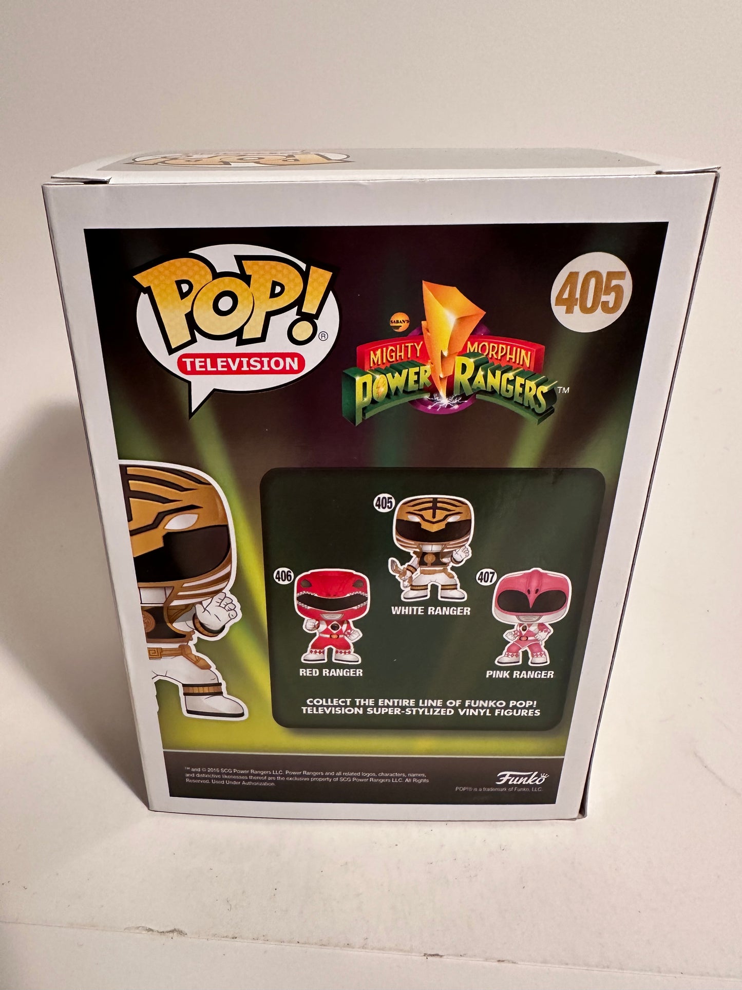 Power Rangers - White Ranger 405 Funko Pop!