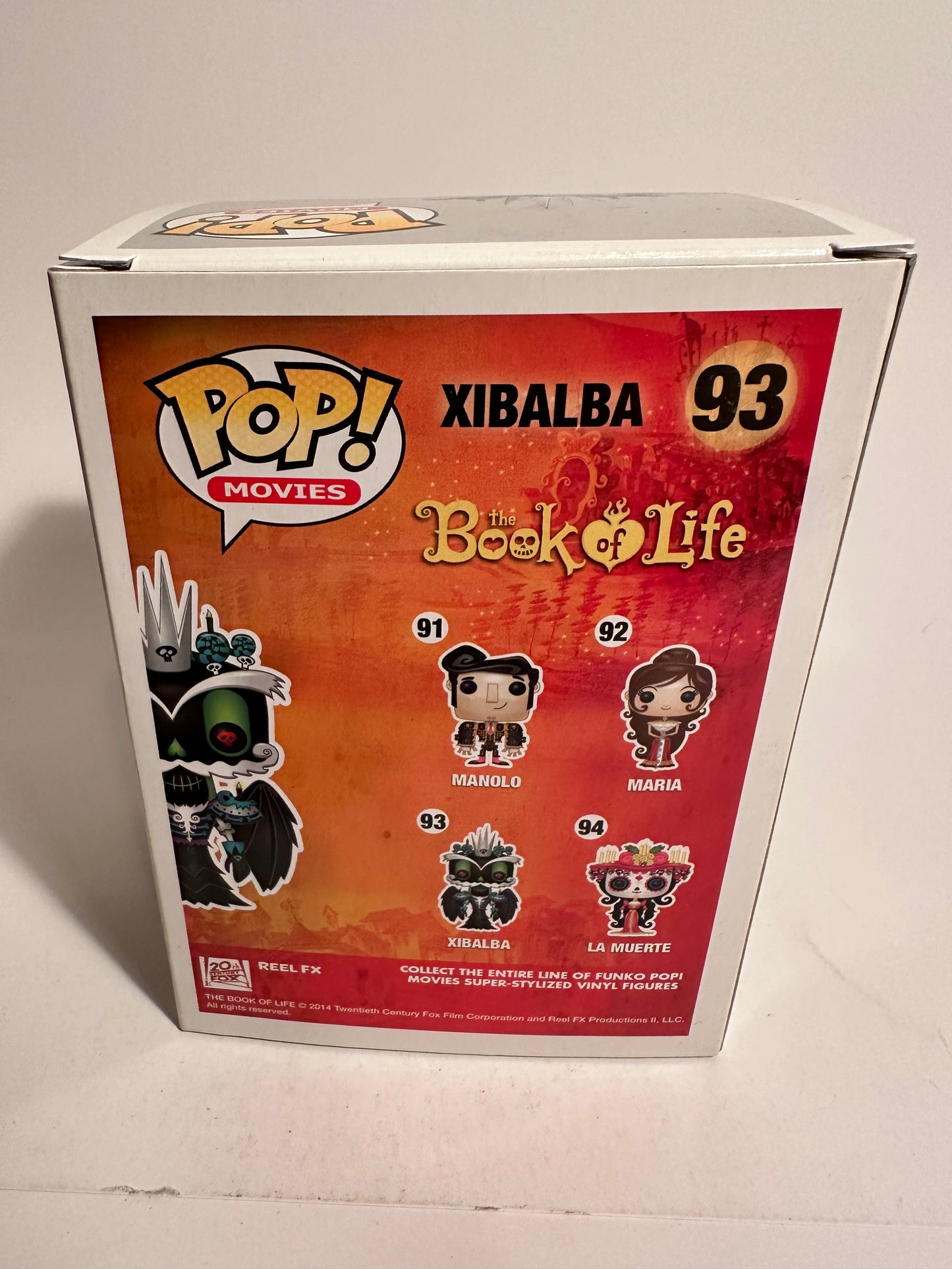 The Book of Life - Xibalba 93 Funko Pop!