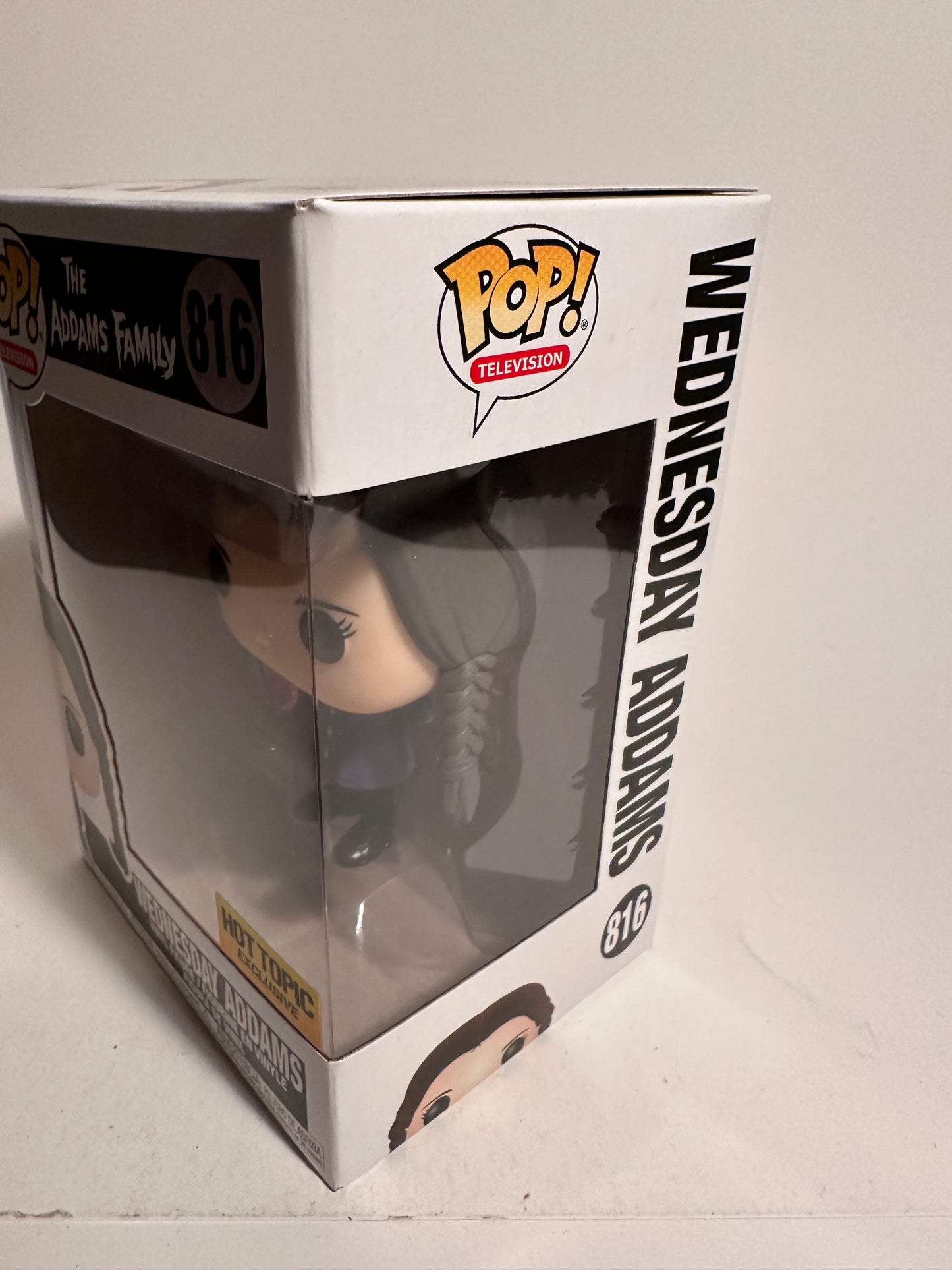 The Addams Family - Wednesday Addams (Hot Topic Exclusive) (Original 2019 Release) 816 Funko Pop!