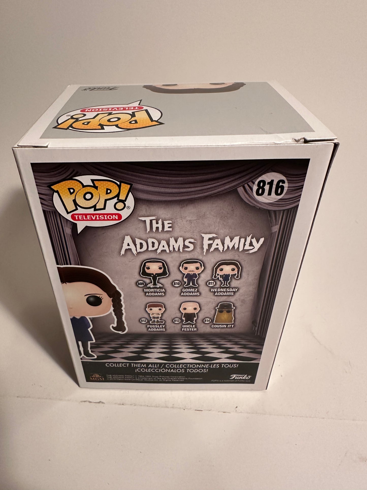 The Addams Family - Wednesday Addams (Hot Topic Exclusive) (Original 2019 Release) 816 Funko Pop!