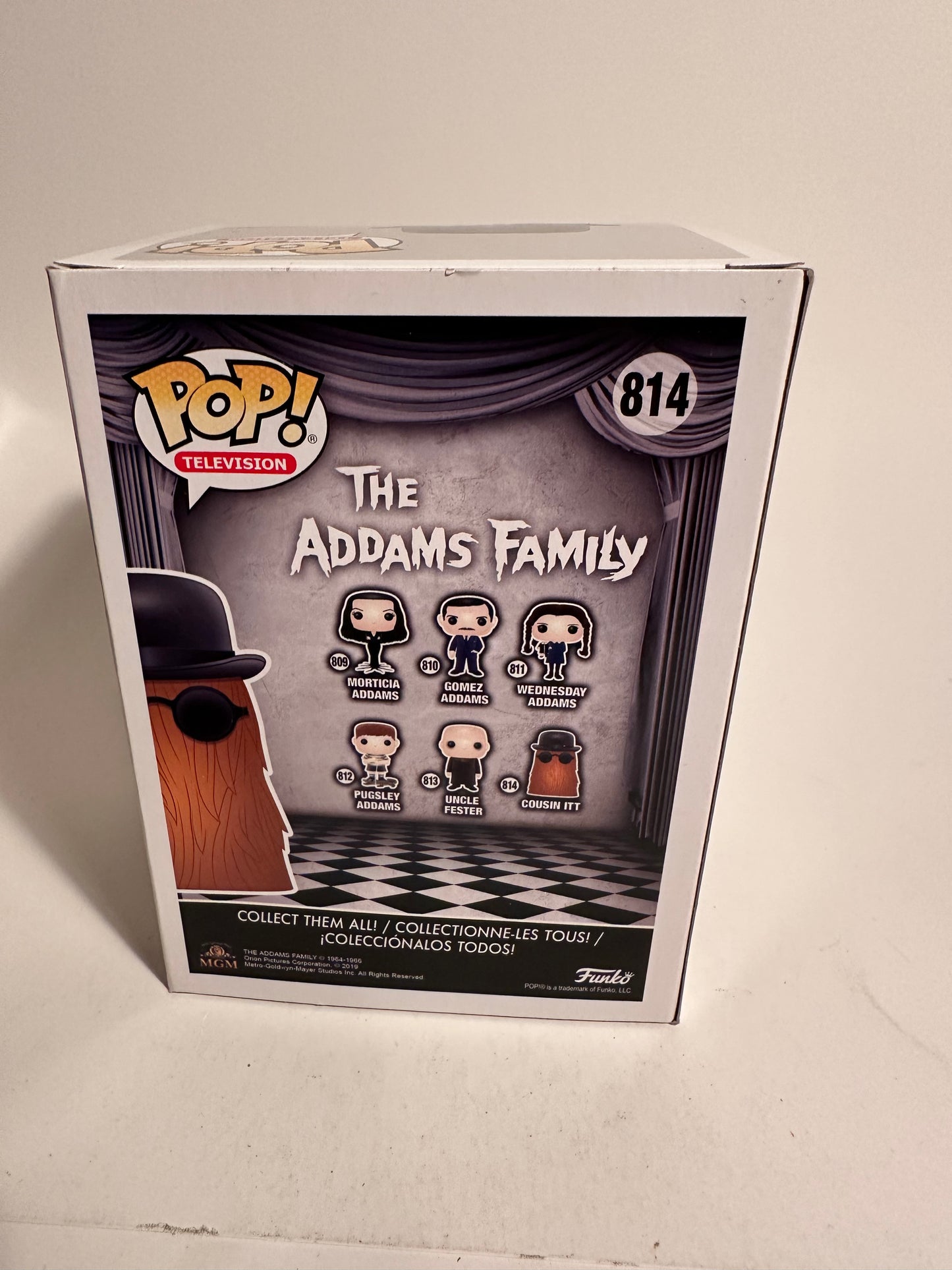 The Addams Family - Cousin Itt (Original 2019 Release)	814 Funko Pop!