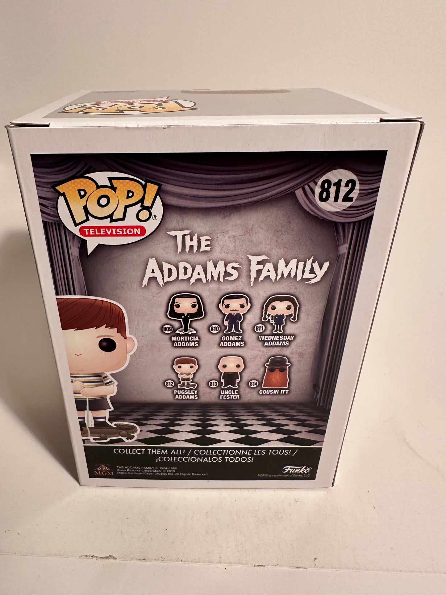 The Addams Family - Pugsley Addams (Original 2019 Release) 812 Funko Pop!