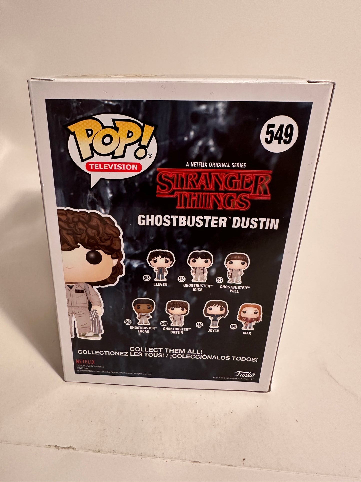 Stranger Things - Ghostbuster Dustin 549 Funko Pop!