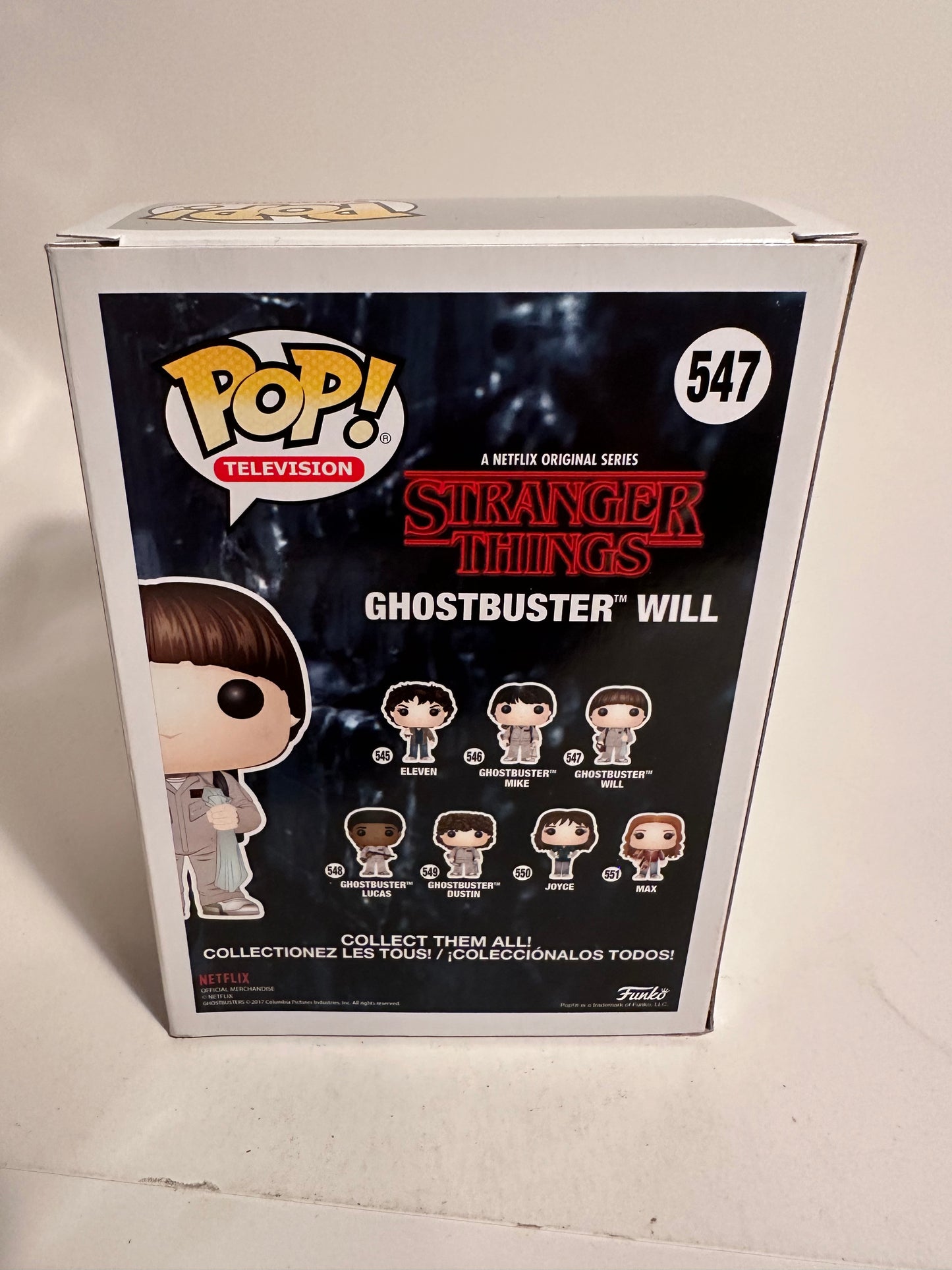 Stranger Things - Ghostbuster Will 547 Funko Pop!