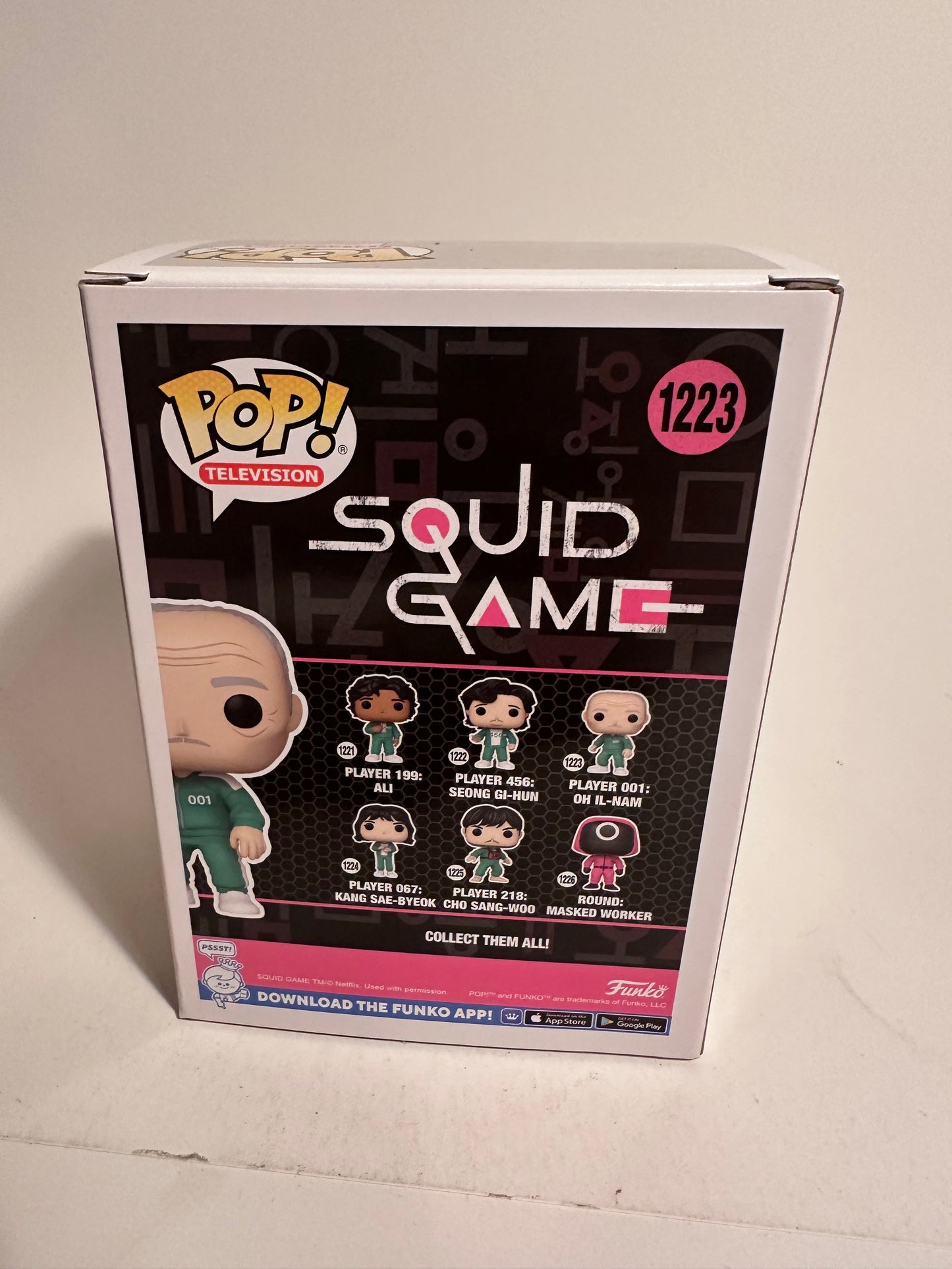 Squid Game - Player 001: Oh Il-Nam 1223 Funko Pop!