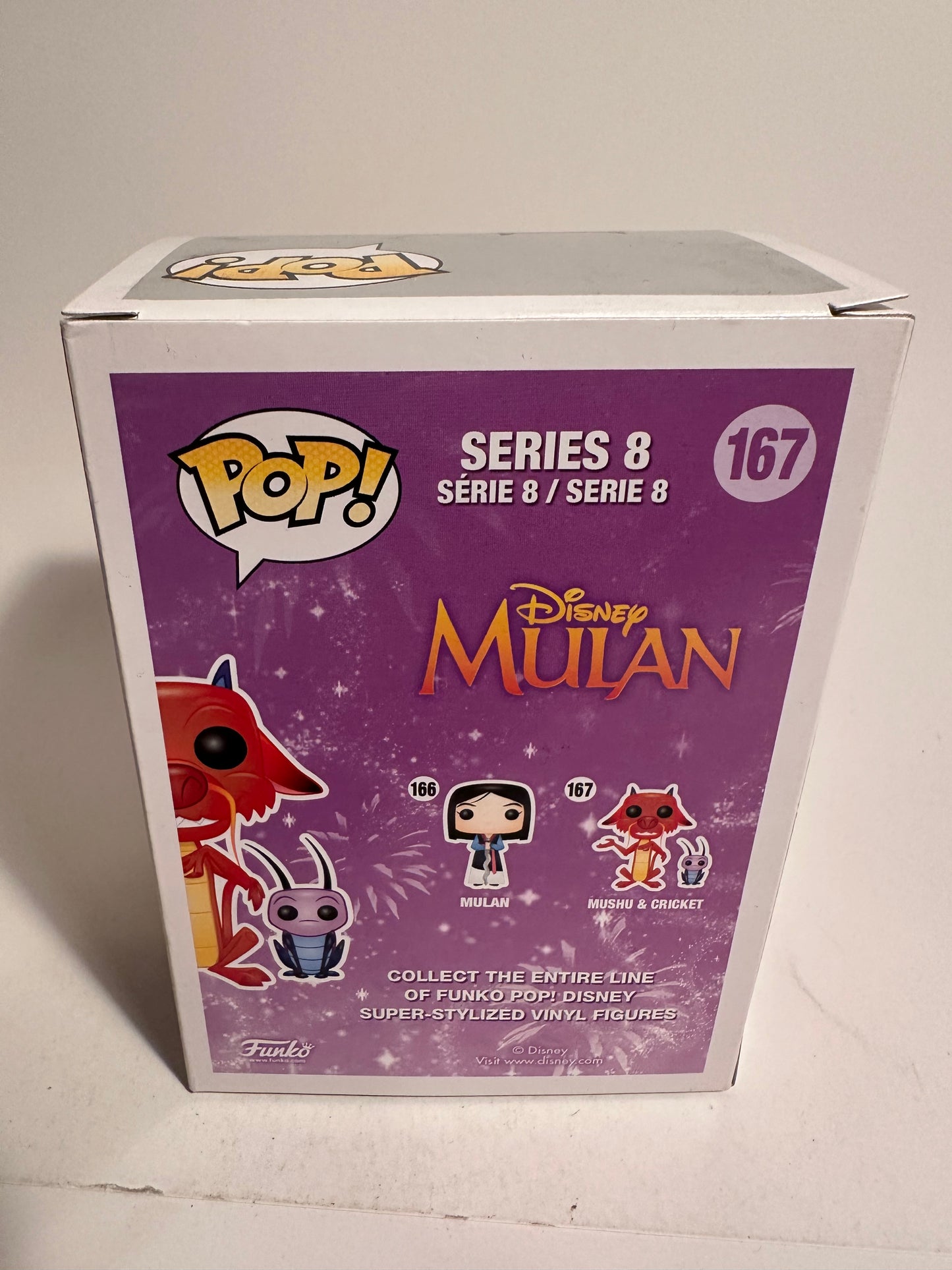 Disney - Mushu & Cricket 167 Funko Pop!