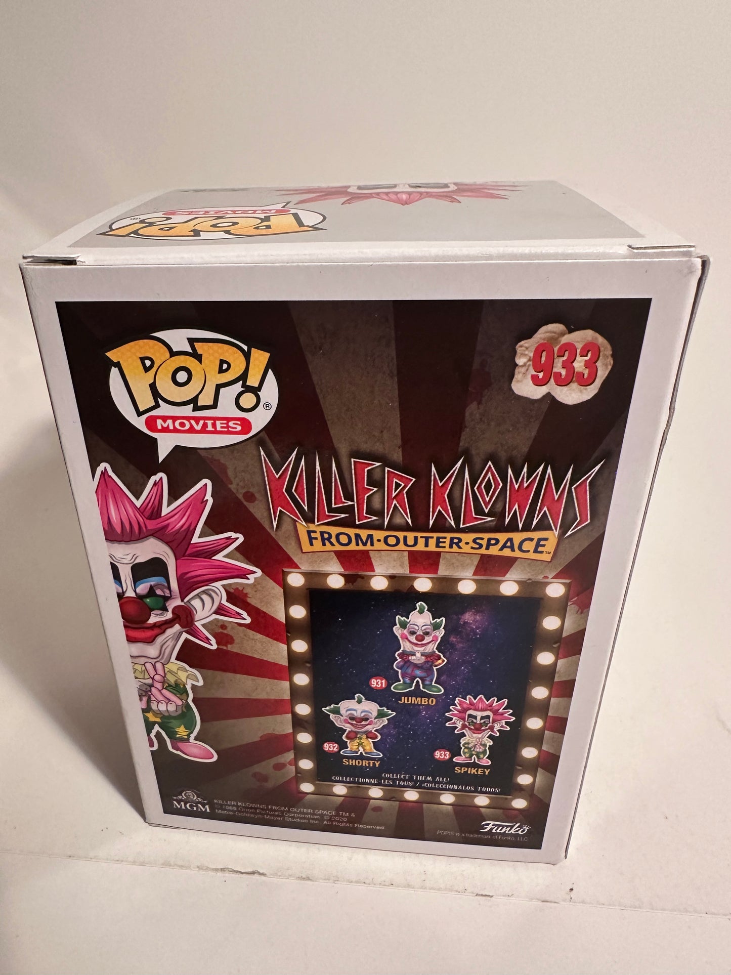 Killer Klowns from Outer Space - Spikey 933 Funko Pop!