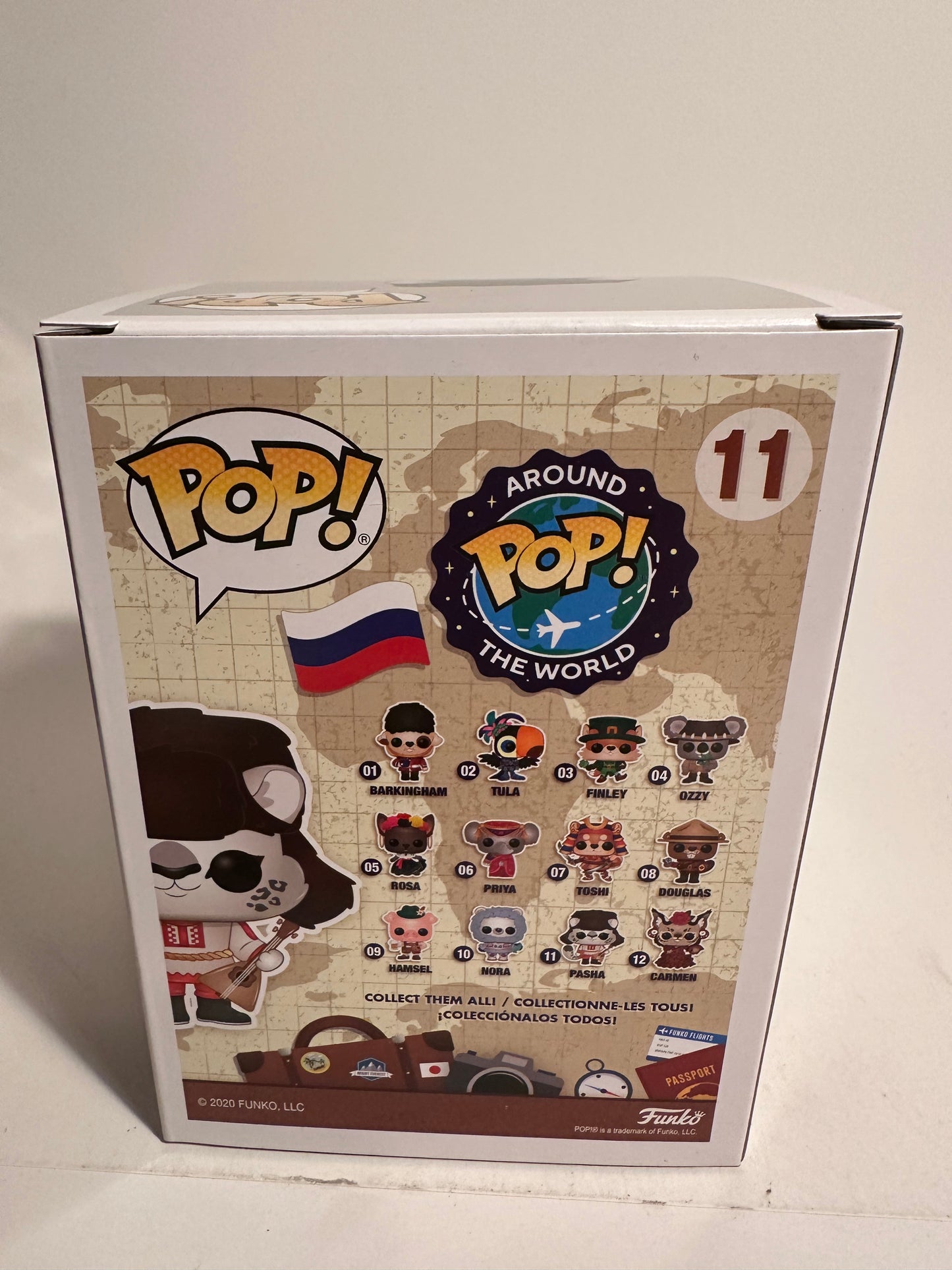 Around the World - Pasha 11 Funko Pop!