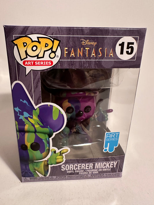 Art Series - Sorcerer Mickey 15 Funko Pop!