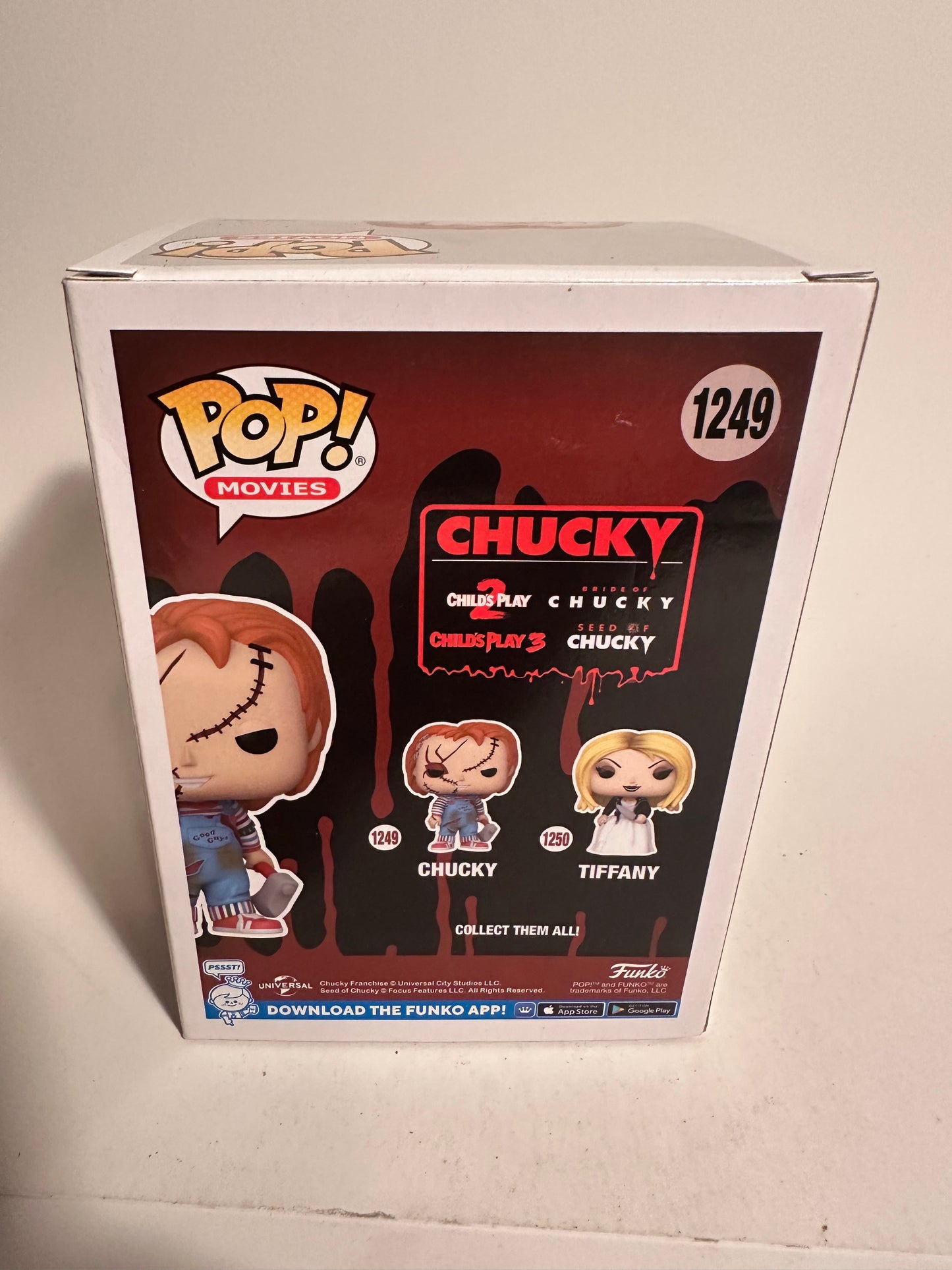 Bride of Chucky - Chucky 1249 Funko Pop!