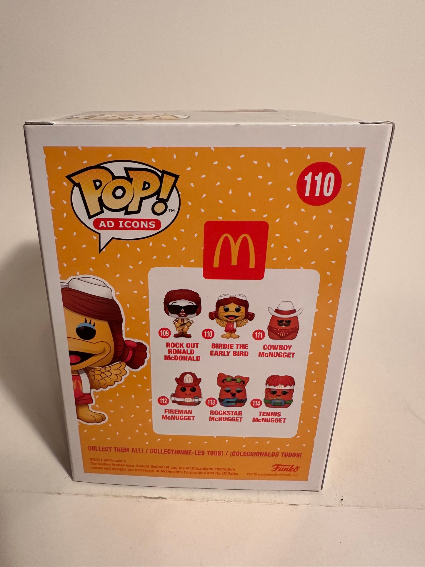 Ad Icons - Mcdonald's - Birdie the Early Bird 110 Funko Pop!