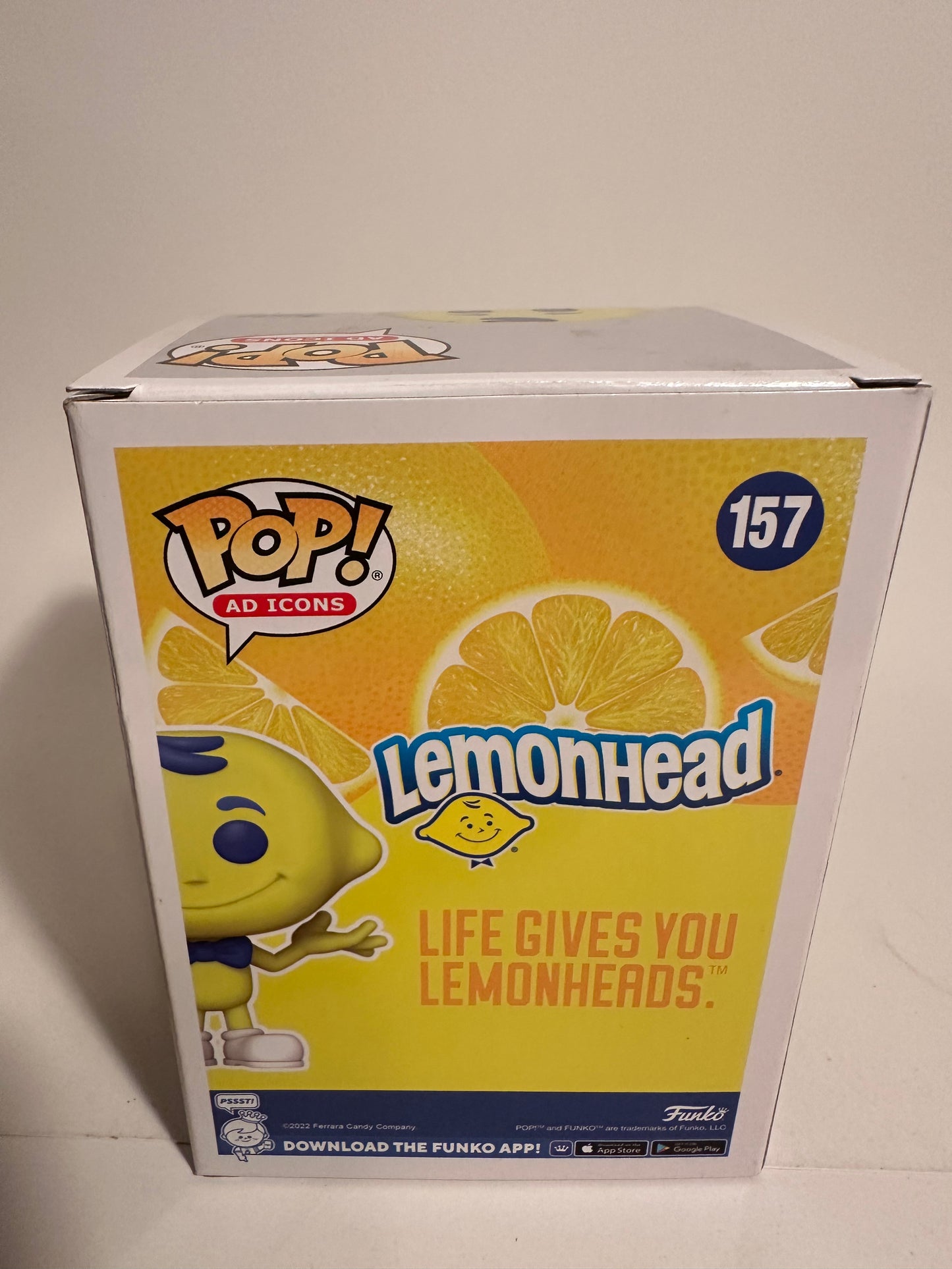 Ad Icons - Lemonhead SCENTED (Funkon 2022 Limited Edition) 157 Funko Pop!