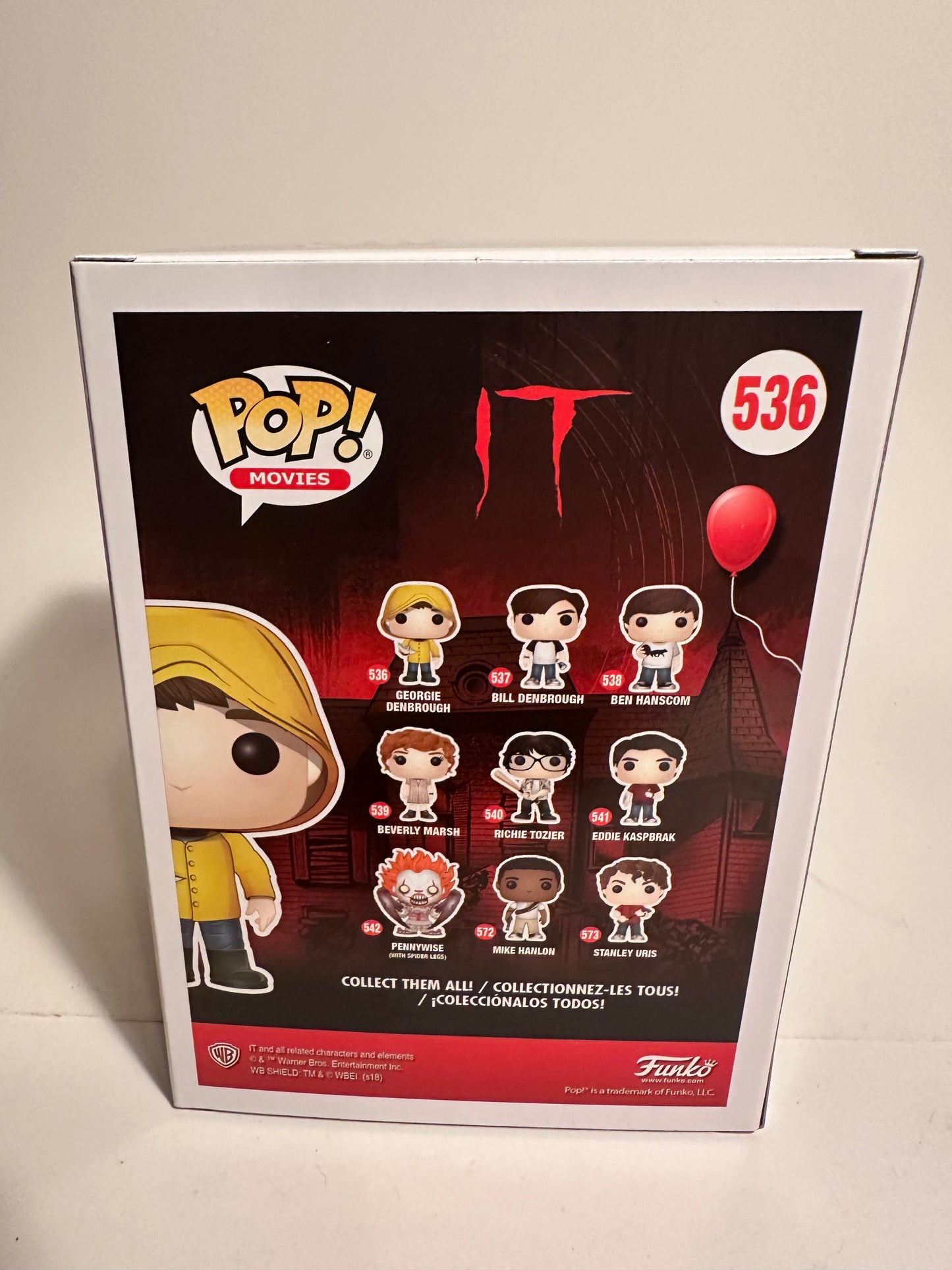 IT - Georgie Denbrough CHASE 536 Funko Pop!