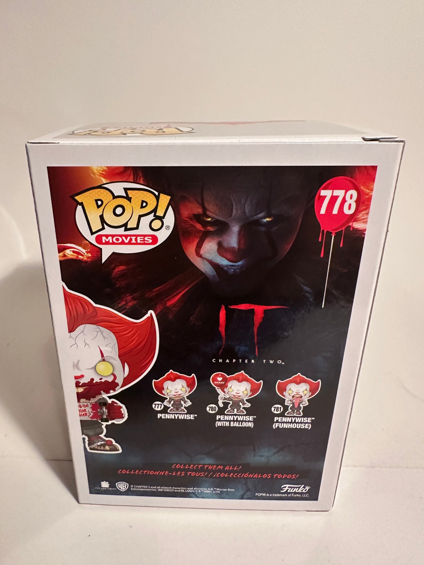 IT - Pennywise (Hot Topic Exclusive)	778 Funko Pop!