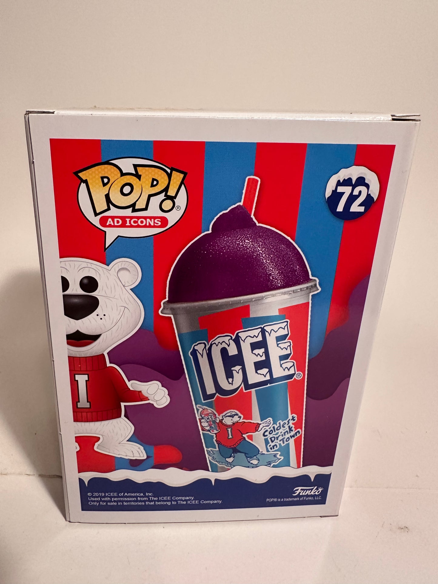 Ad Icons - Icee Polar Bear SCENTED (Hot Topic Exclusive) 72 Funko Pop!