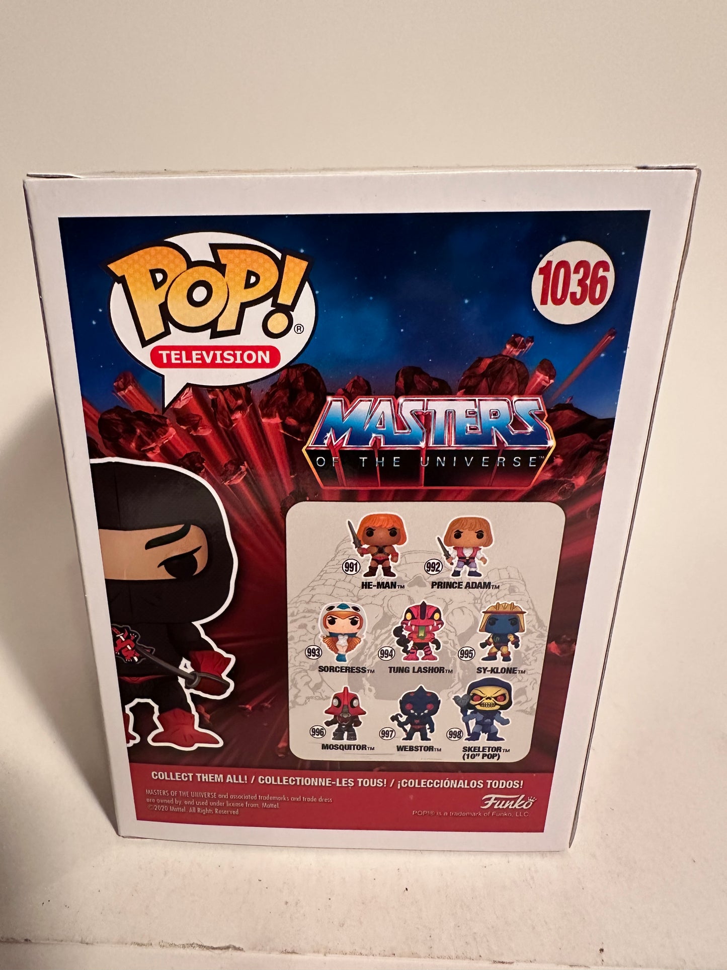 Masters of the Universe - Ninjor (NY Comic Con 2020 Limited Edition) 1036 Funko Pop!