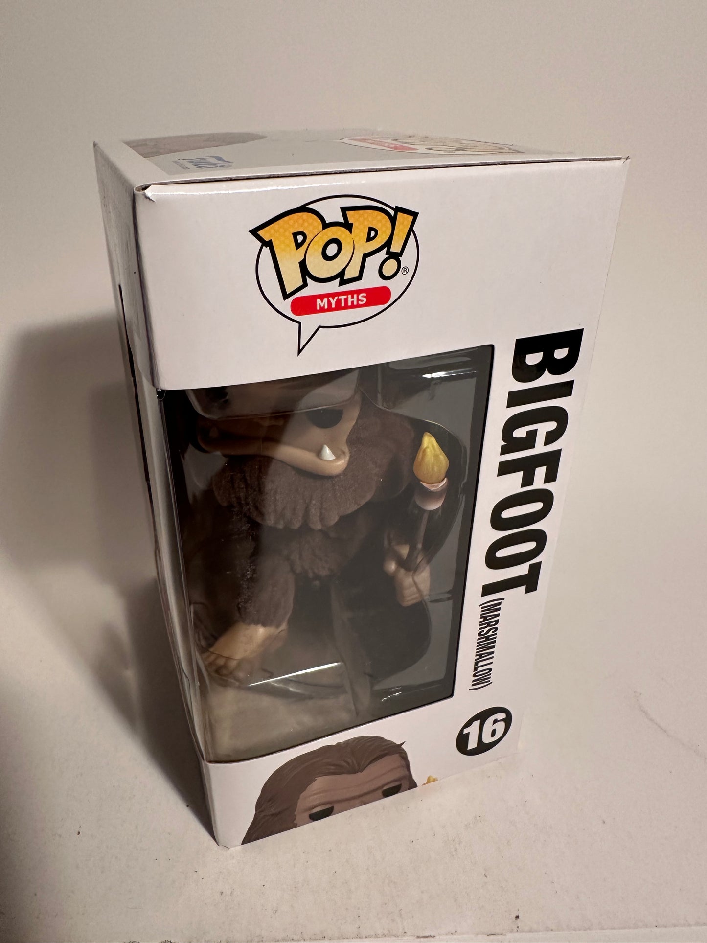 Myths - Bigfoot (marshmellow) FLOCKED (Funko HQ Exclusive) 16 Funko Pop!