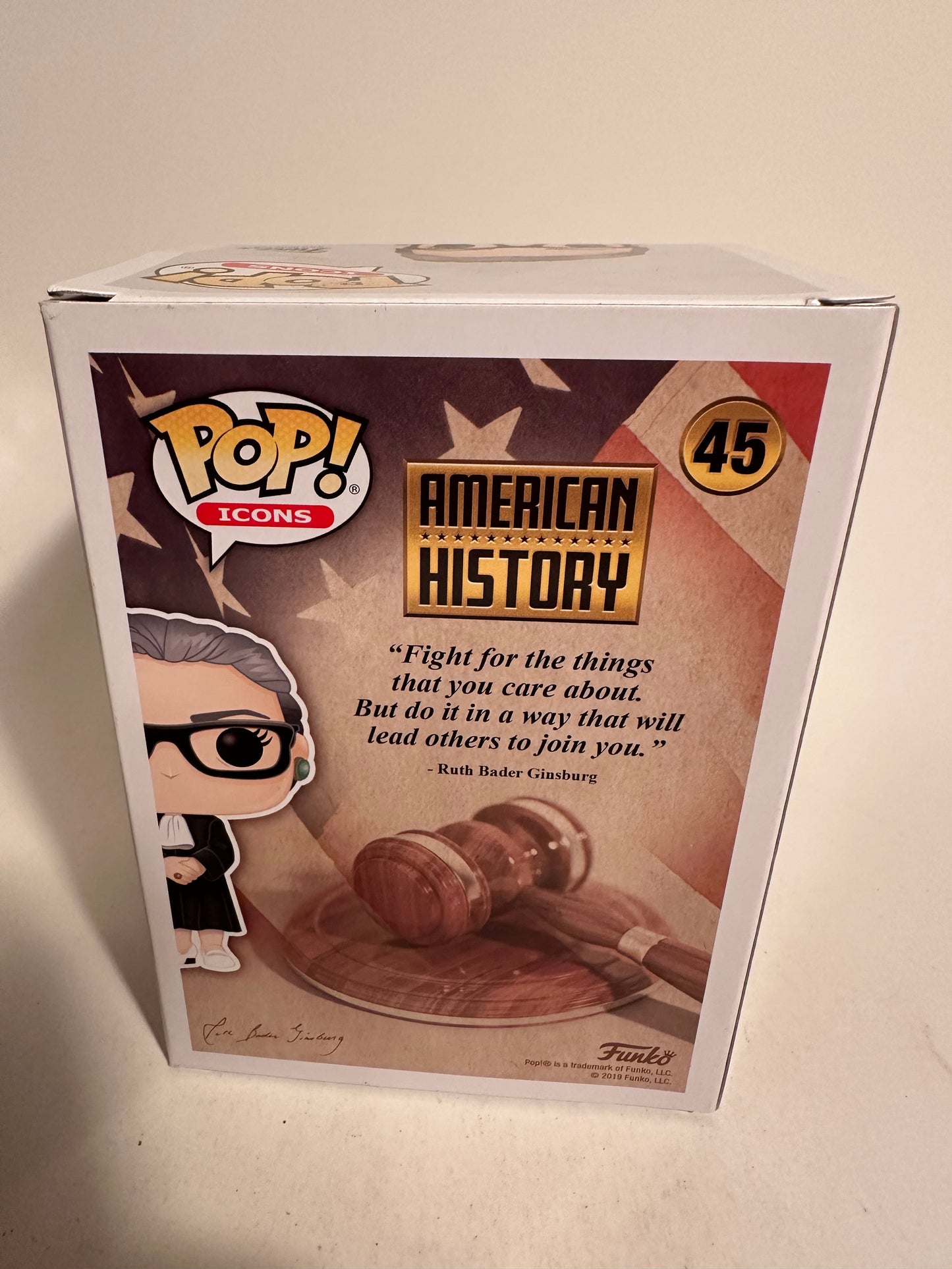 Icons - Ruth Bader Ginsburg 45 Funko Pop!