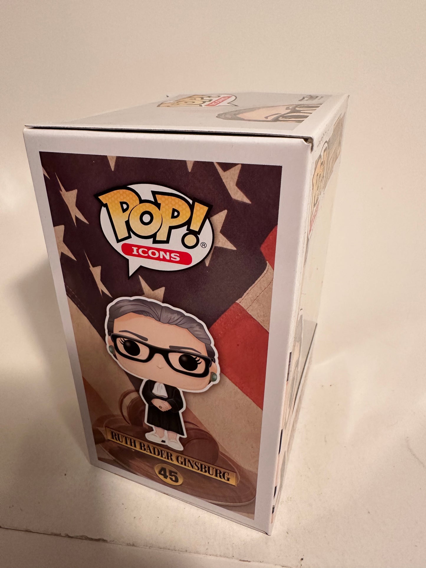 Icons - Ruth Bader Ginsburg 45 Funko Pop!