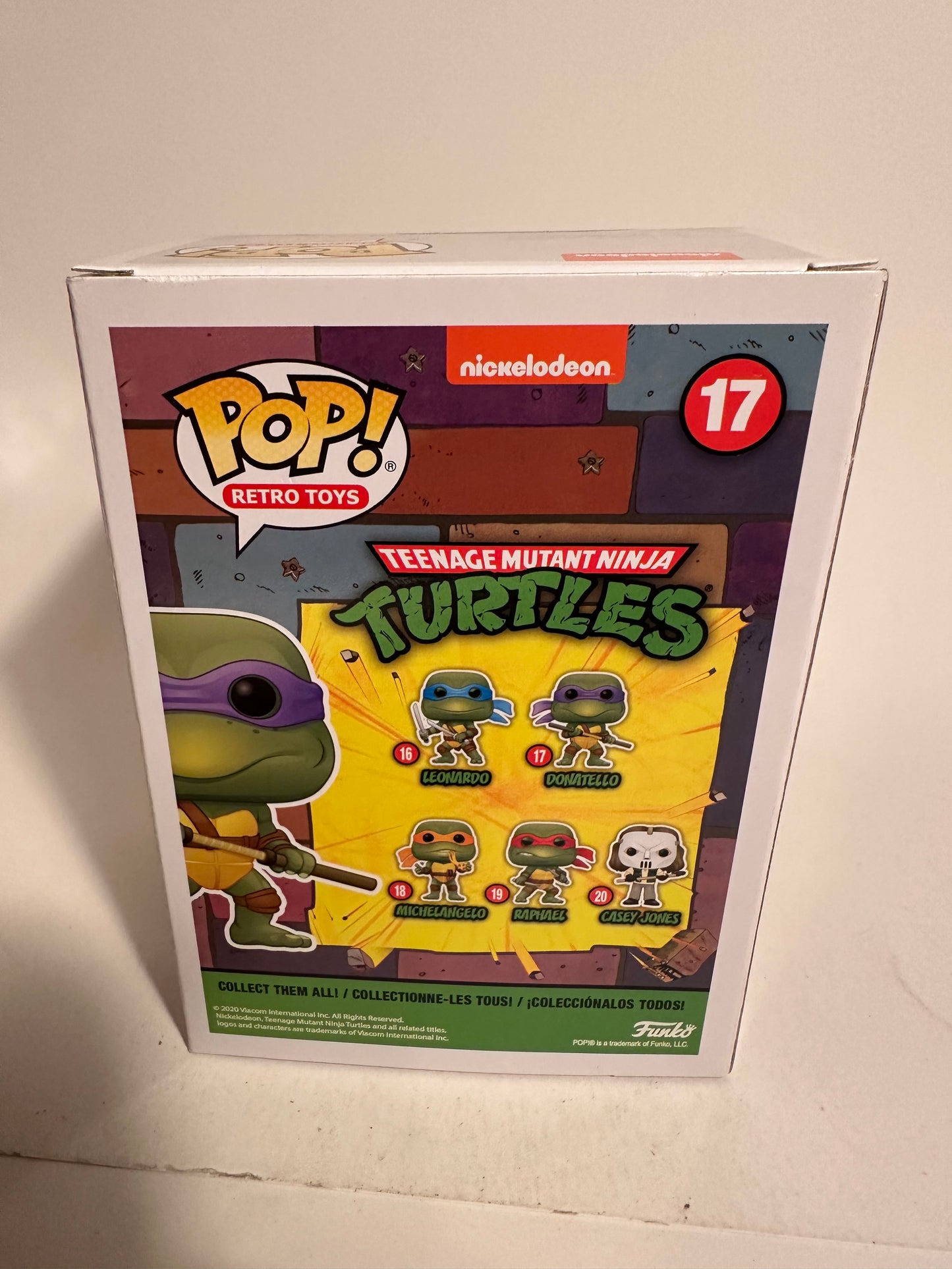 Teenage Mutant Ninja Turtles - Donatello 17 Funko Pop!