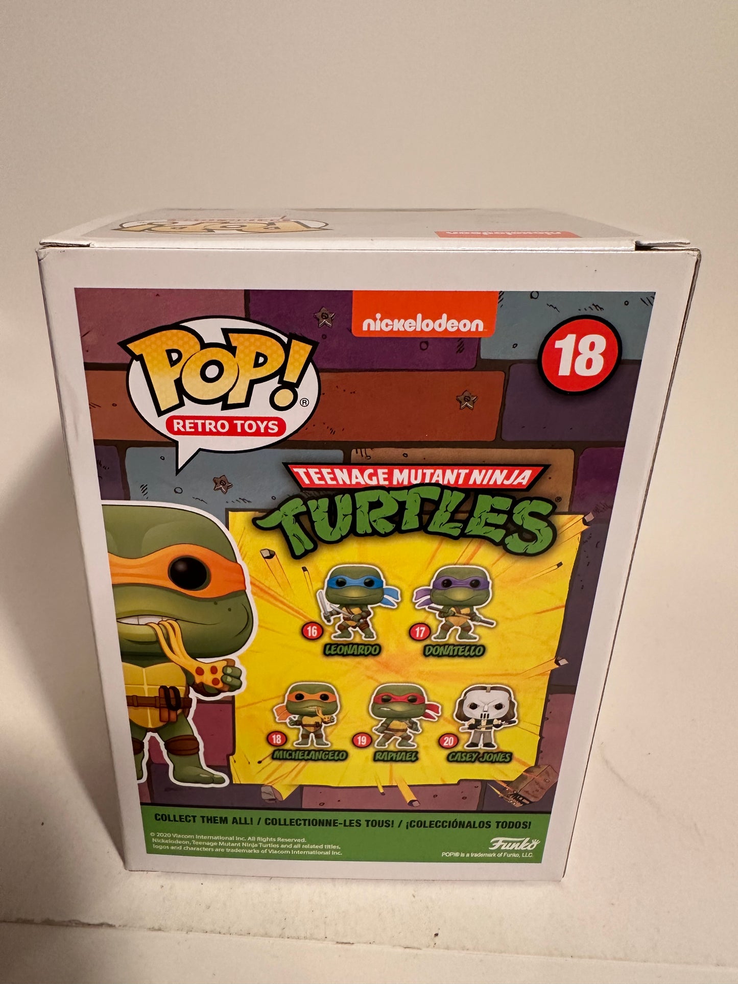 Teenage Mutant Ninja Turtles - Michelangelo 18 Funko Pop!