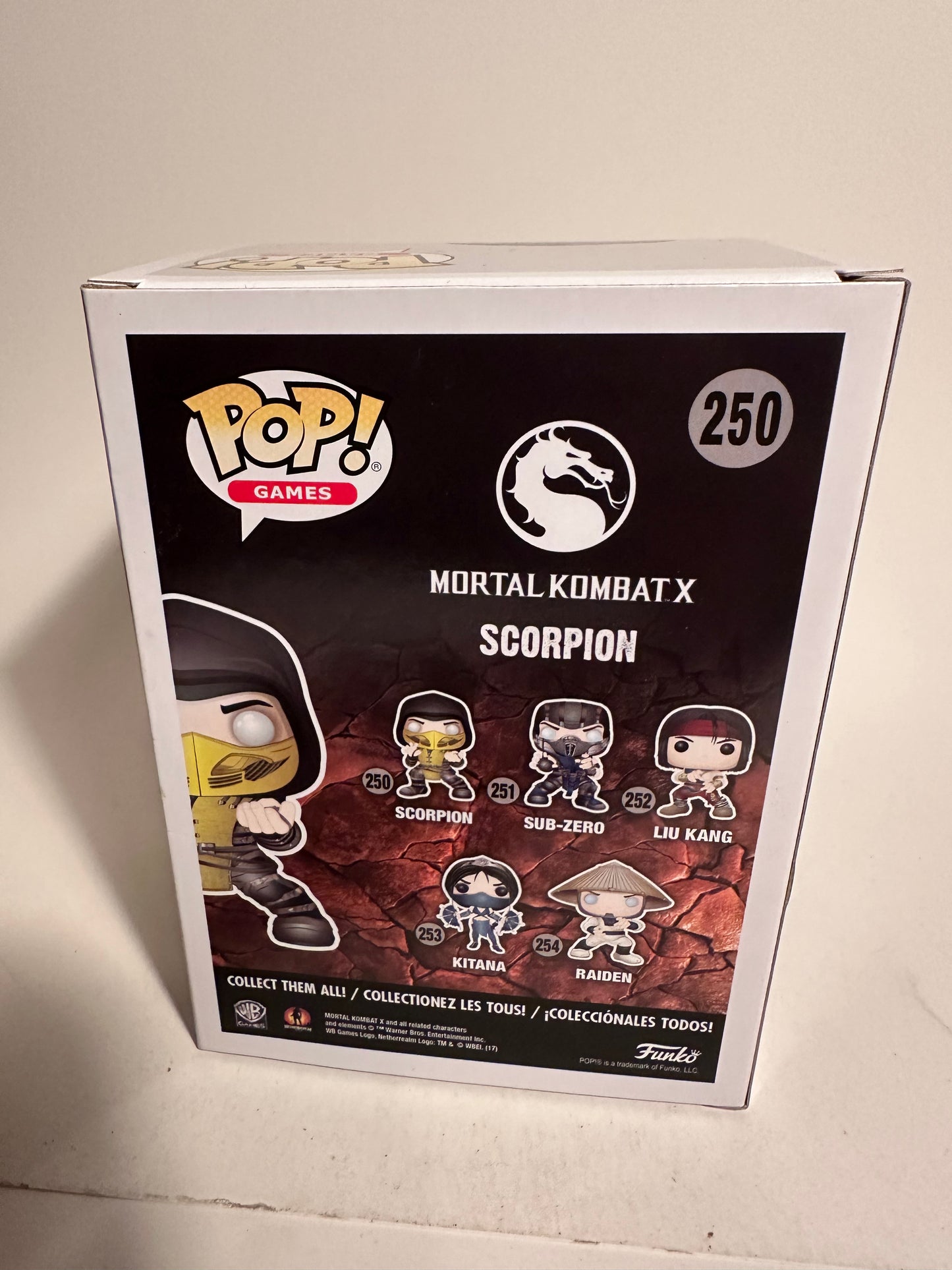 Mortal Kombat X - Scorpion 250 Funko Pop!