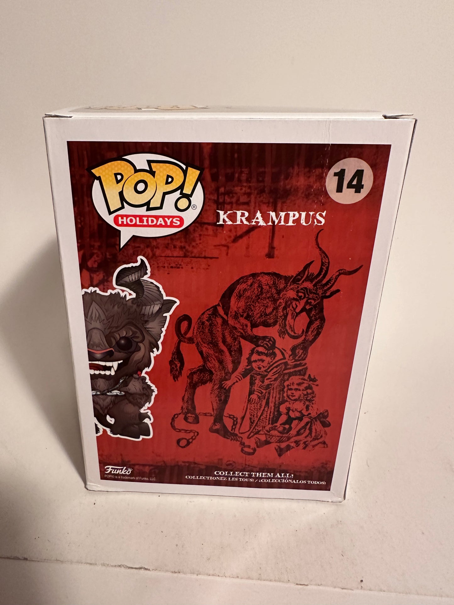 Holidays - Krampus 14 FLOCKED CHASE (Hot Topic Exclusive) Funko Pop!