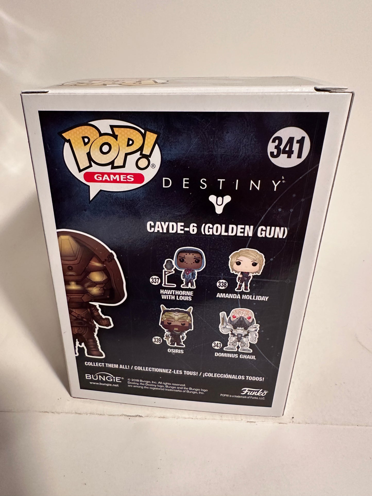 Destiny - Cayde-6 GITD (Gamestop Exclusive) 341 Funko Pop!