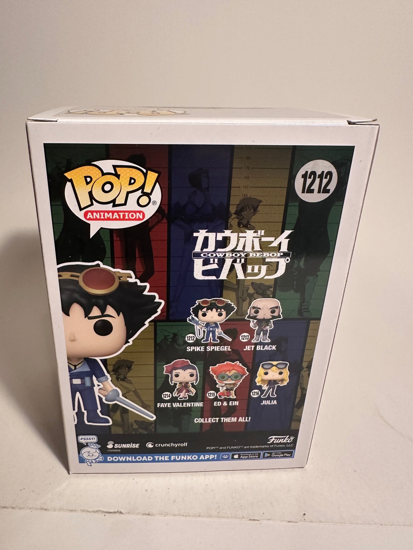 Cowboy Bebop - Spike Spiegel 1212 Funko Pop!