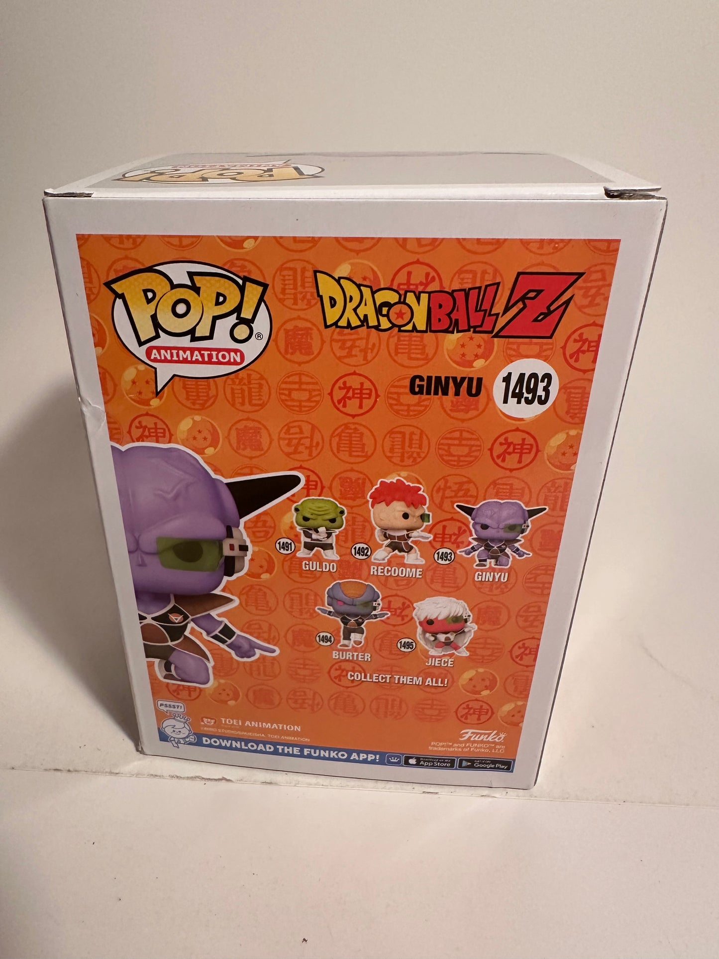 Dragon Ball Z - Ginyu 1493 Funko Pop!