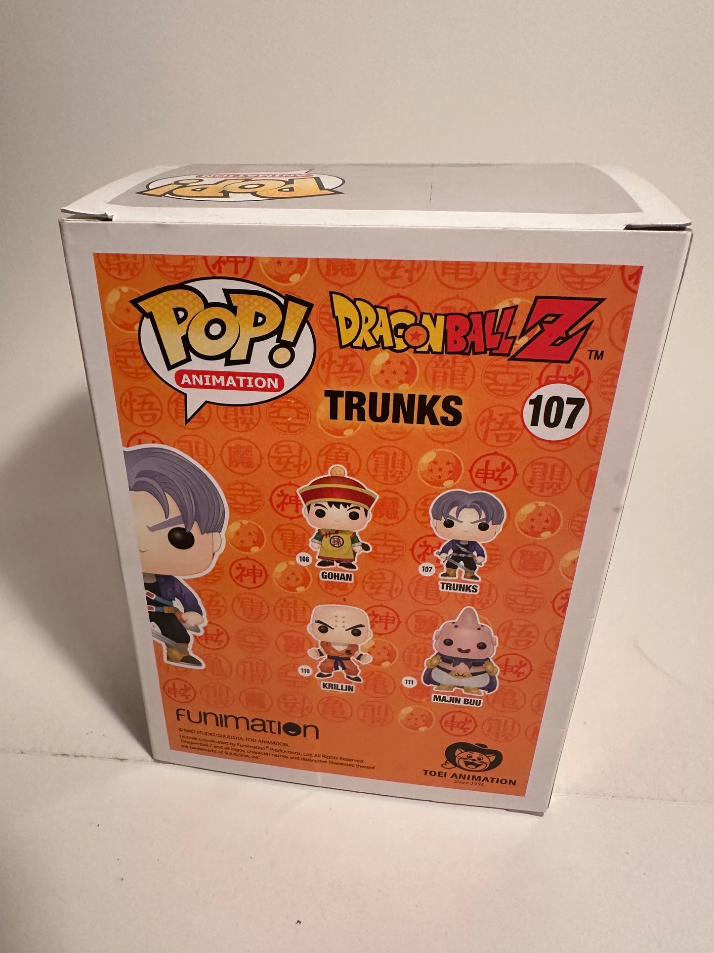 Dragon Ball Z - Trunks 107 Funko Pop!