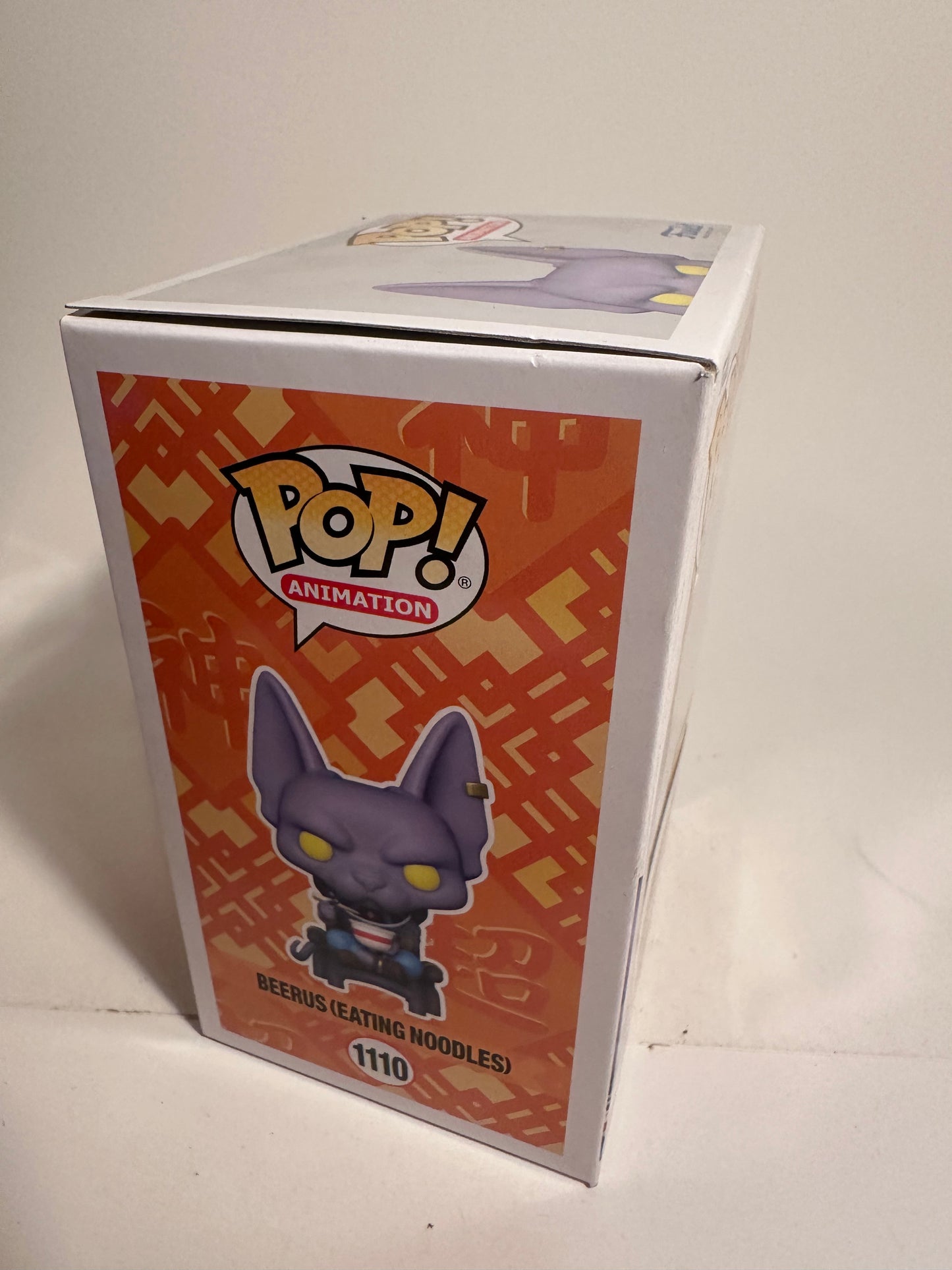 Dragon Ball Super - Beerus Eating Noodles (Hot Topic Exclusive) 1110 Funko Pop!