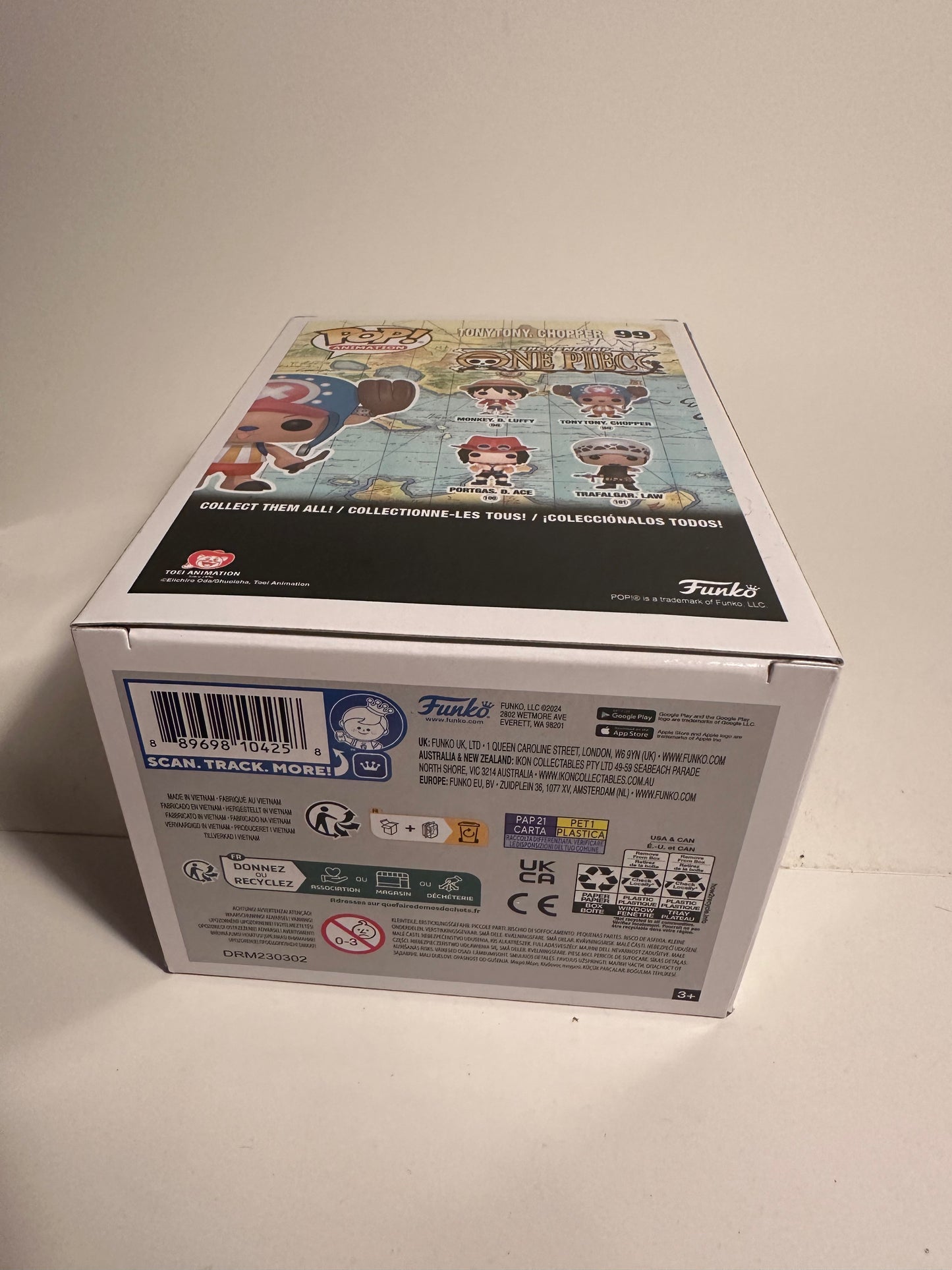 One Piece - TonyTony. Chopper FLOCKED 99 Funko Pop!