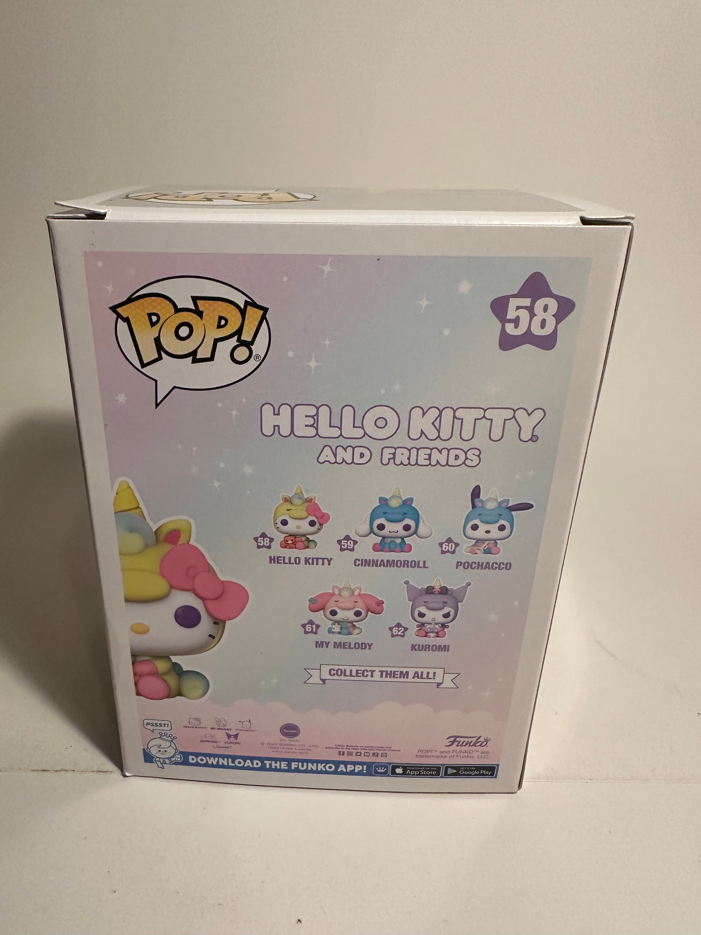 Hello Kitty - Hello Kitty	58 Funko Pop!