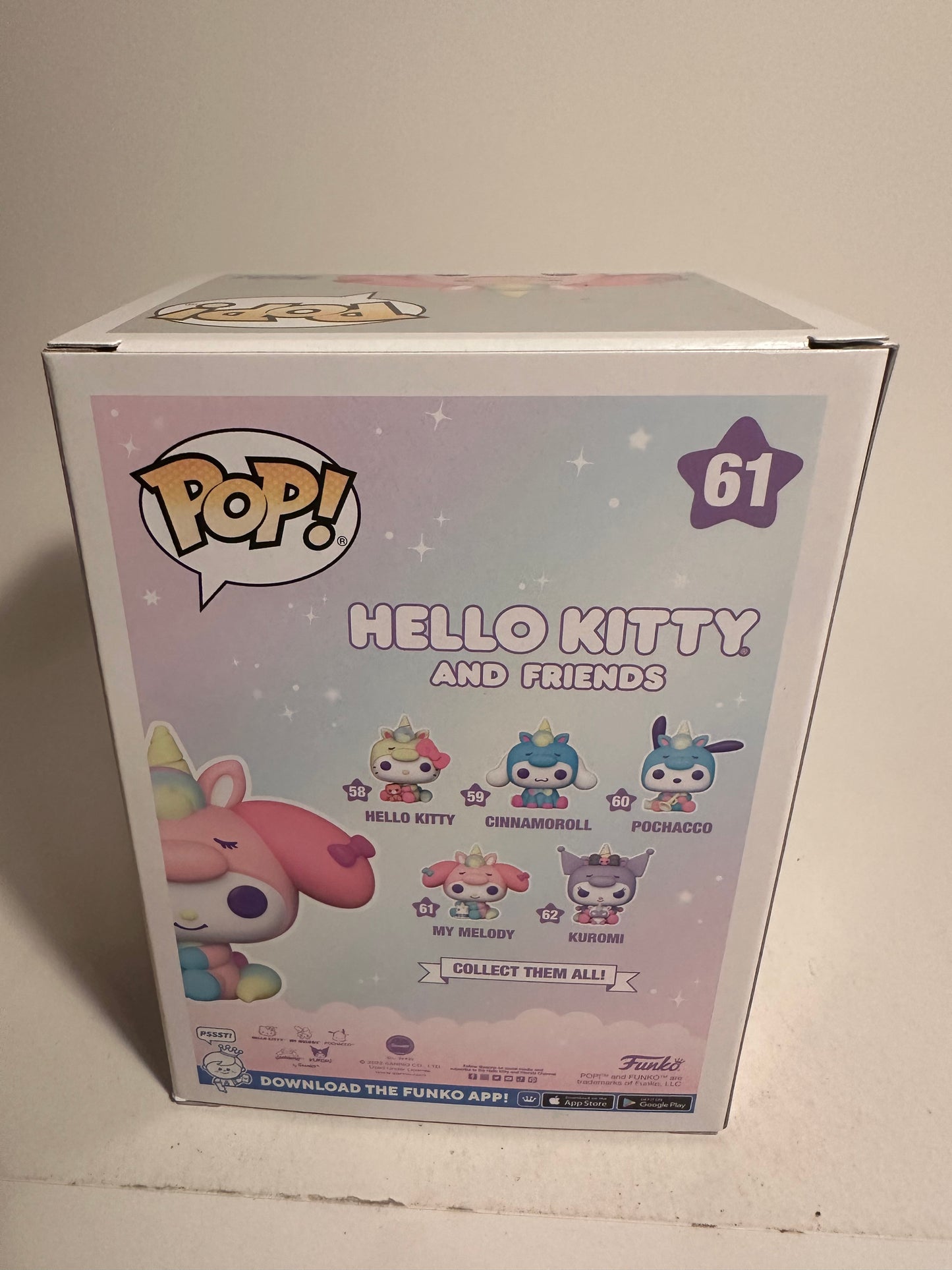 Hello Kitty - My Melody 61 Funko Pop!