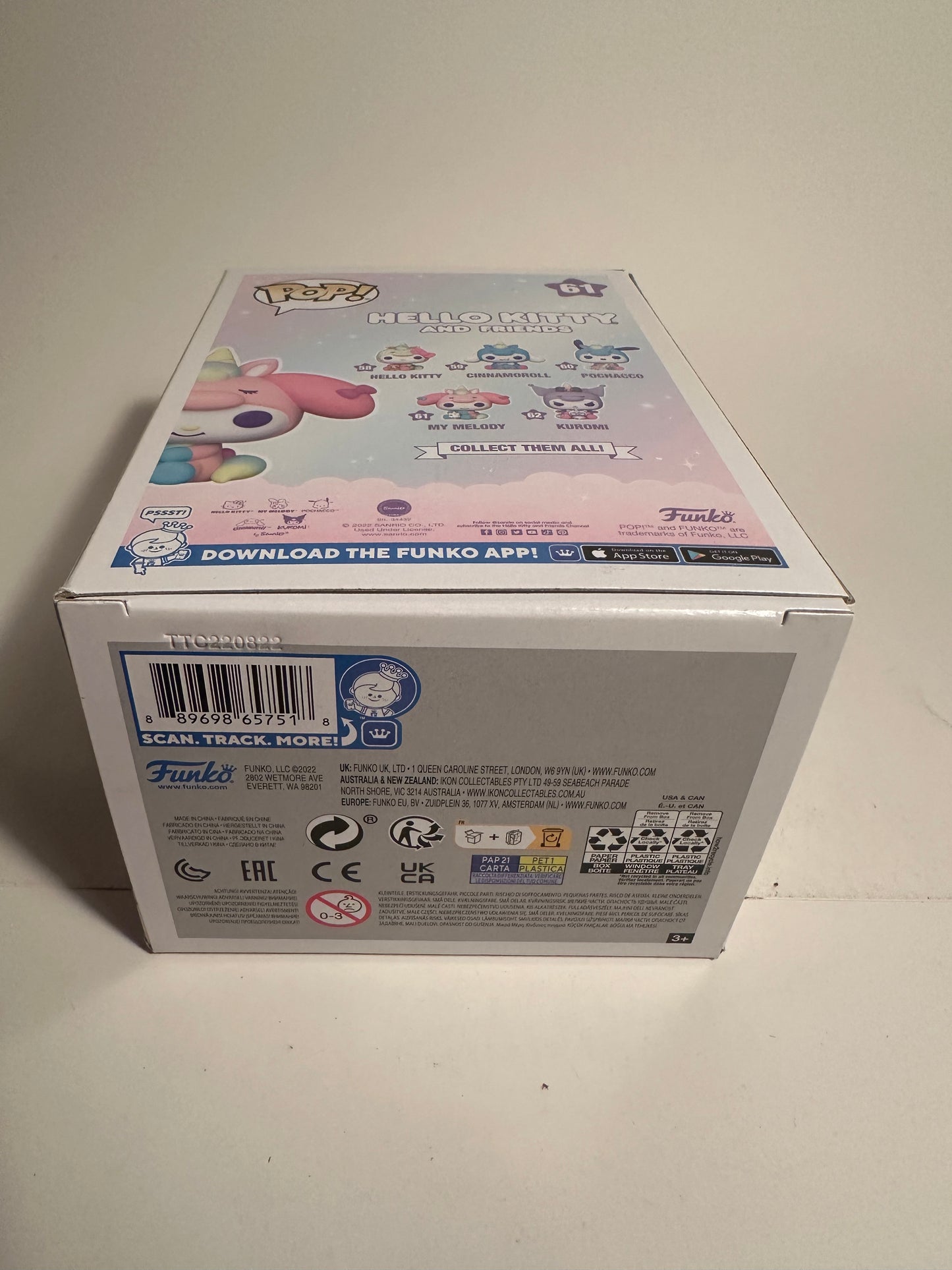 Hello Kitty - My Melody 61 Funko Pop!