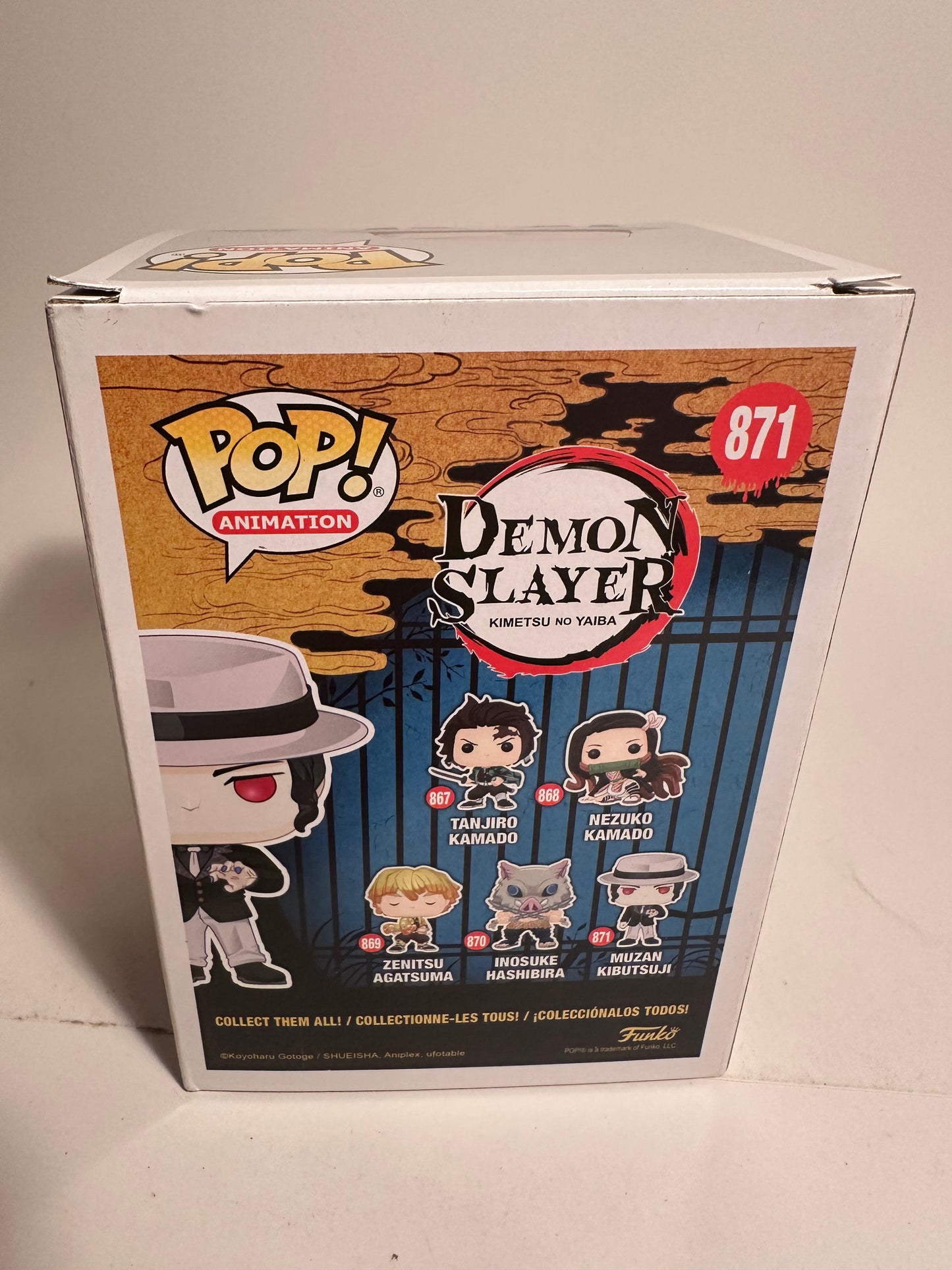 Demon Slayer - Muzan Kibutsuji 871 Funko Pop!